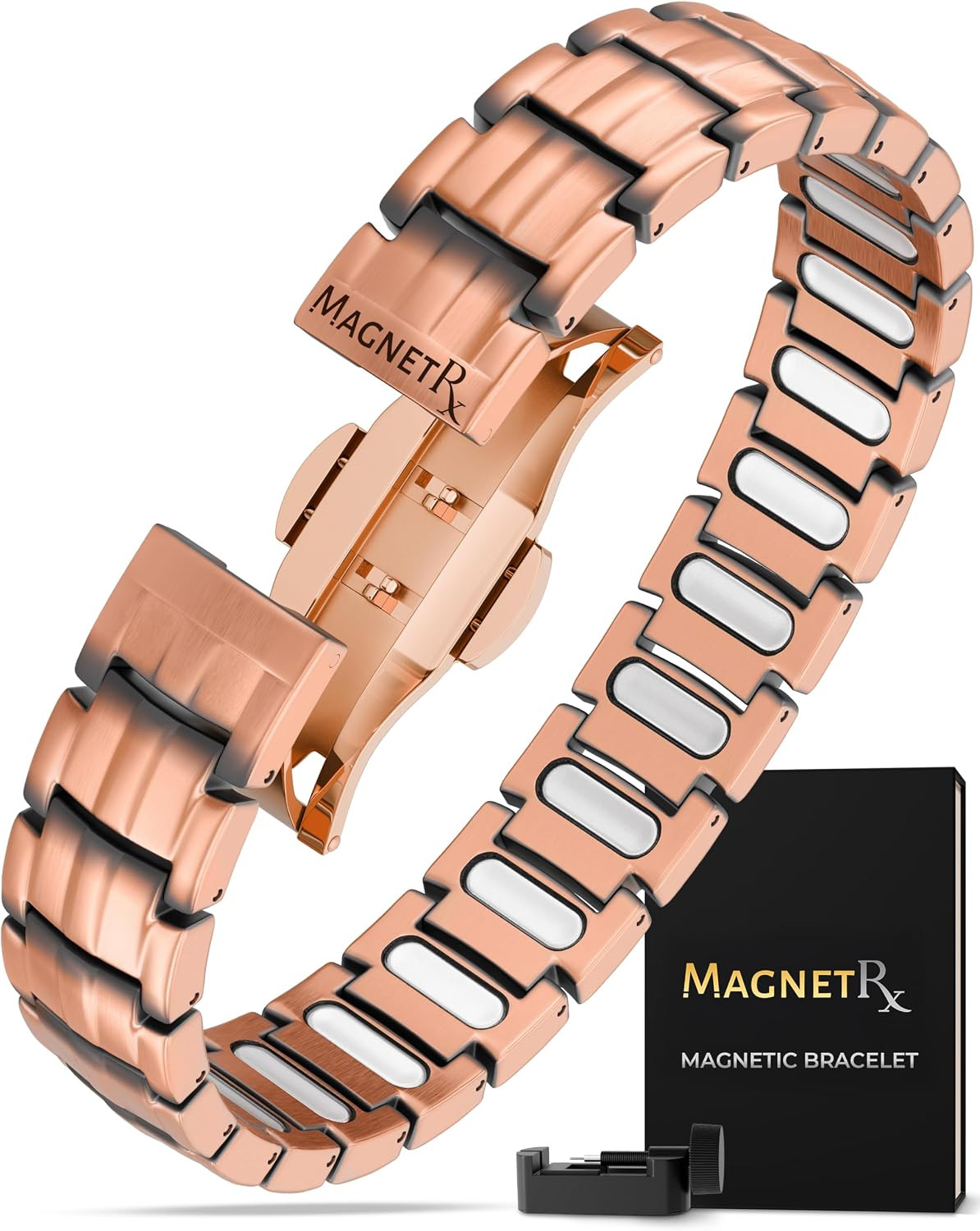 ® Ellipsemax 5X Strength Magnetic Copper Bracelet for Men