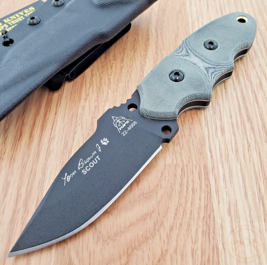 TOPS Tom Brown Scout Fixed Knife 3