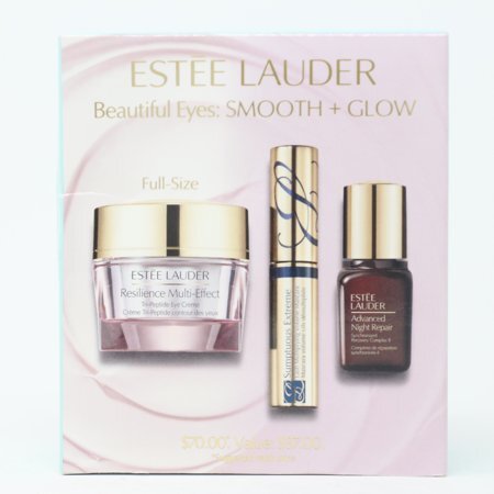 Estee Lauder Beautiful Eyes 3 Pc Set Resilience Multi-Effect Eye Mascara ANR $97