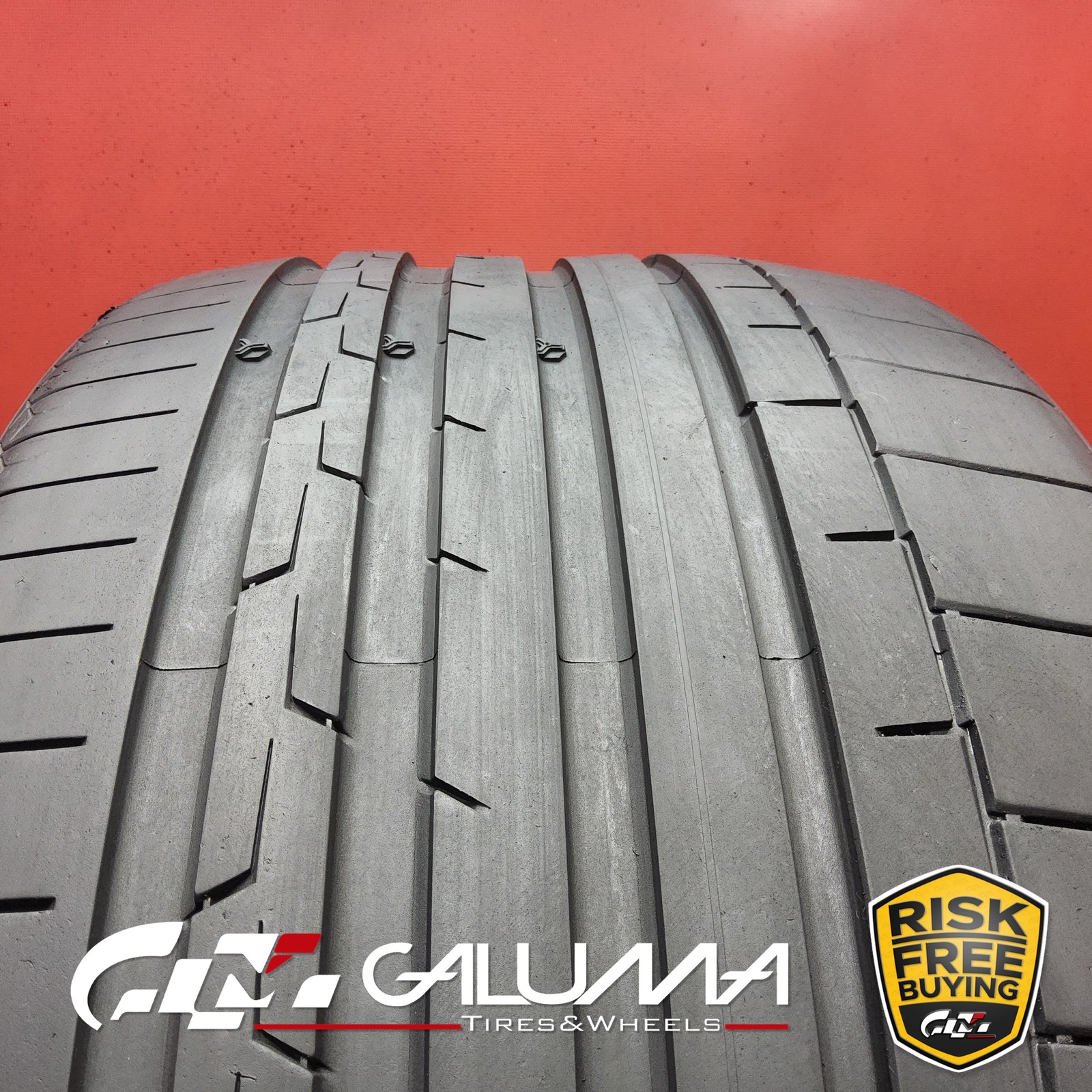 1 Tire Continental SportContact 6 MGT XL 295/30ZR22 295/30/22 No Repairs #97202