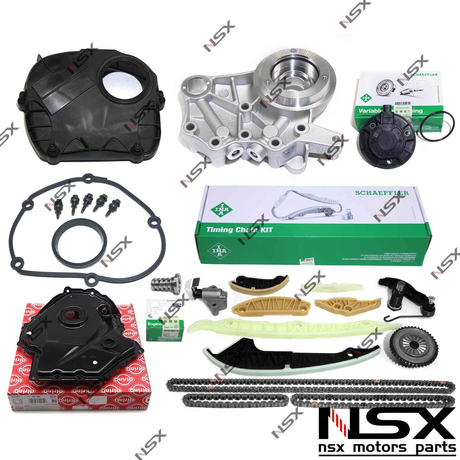 OEM Upgraded Timing Chain Kit For VW CC Jetta Tiguan Audi A4 A5 A6 Q5 1.8 2.0T