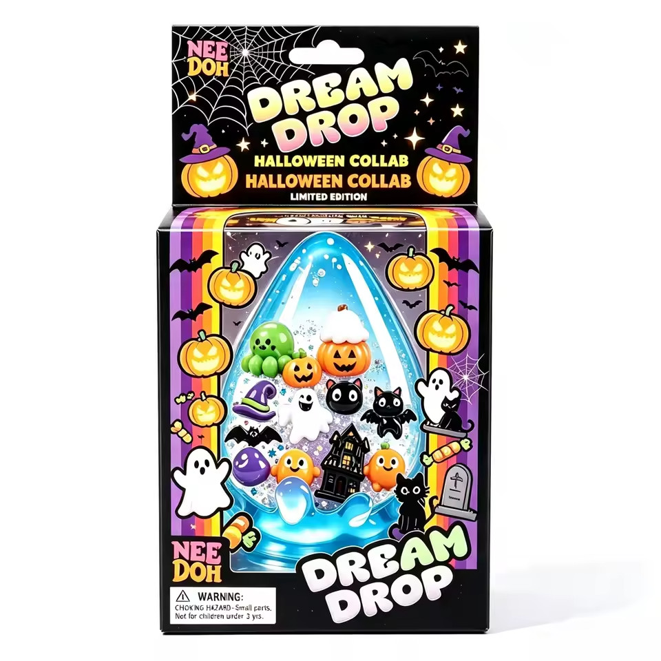 Nee-Doh-Halloween Dream Drops, Spooky Squish Schyling Halloween Squishy