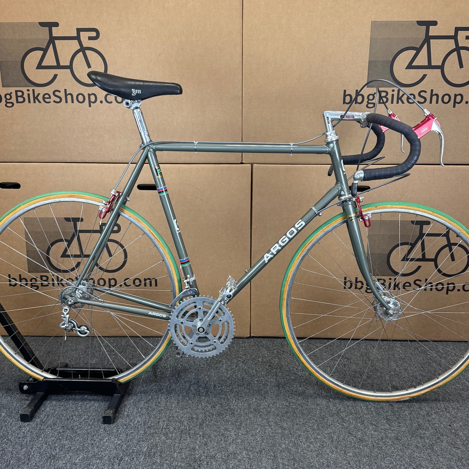 Argos, Hand-Built 531 Reynolds Steel, British Vintage Luxury Road Bike-1980s Argos, Hand-Built 531 Reynolds Steel, British Vintage Luxury Road Bike-1980s