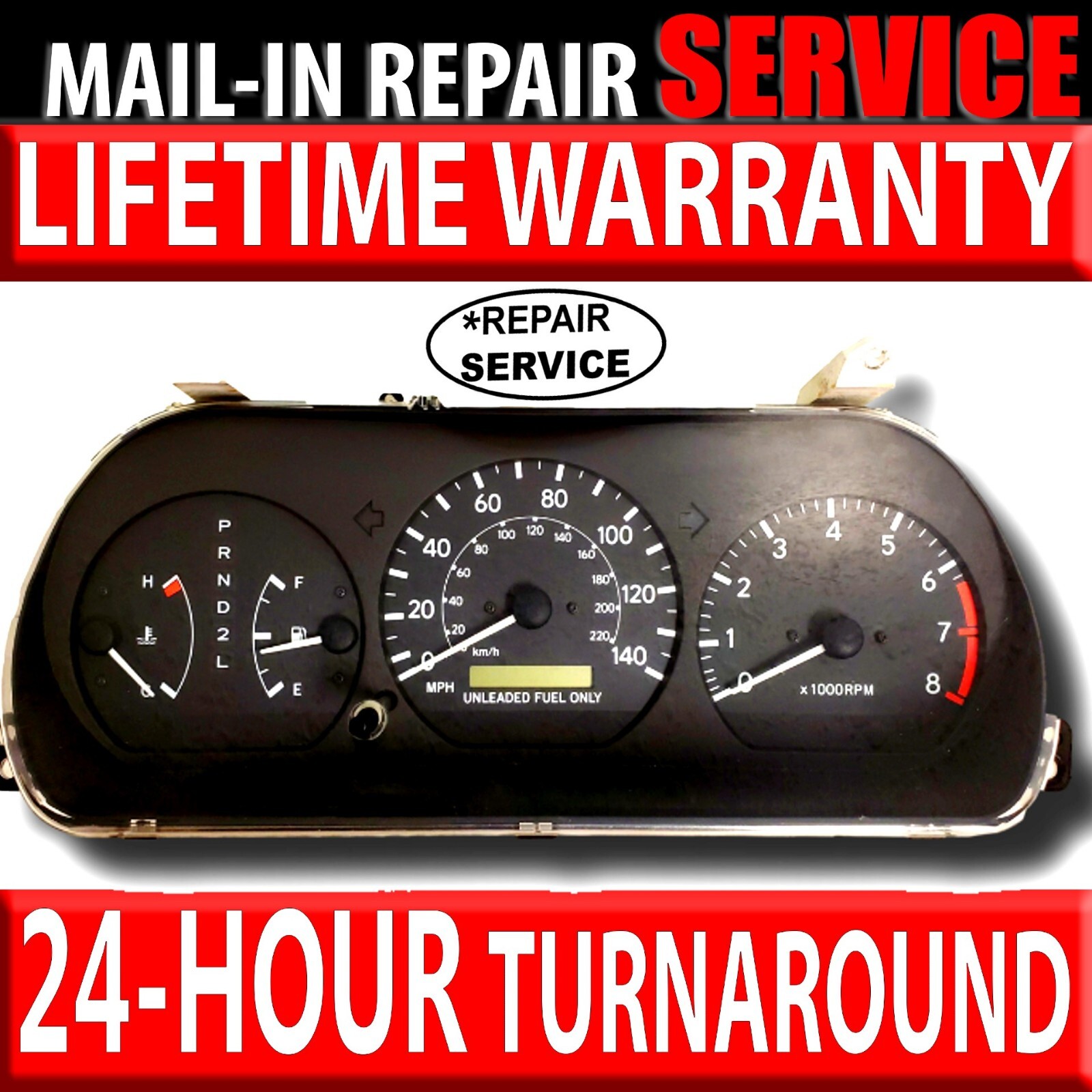 97-01 TOYOTA CAMRY Speedometer Dash Instrument Gauge Cluster [*REPAIR SERVICE]