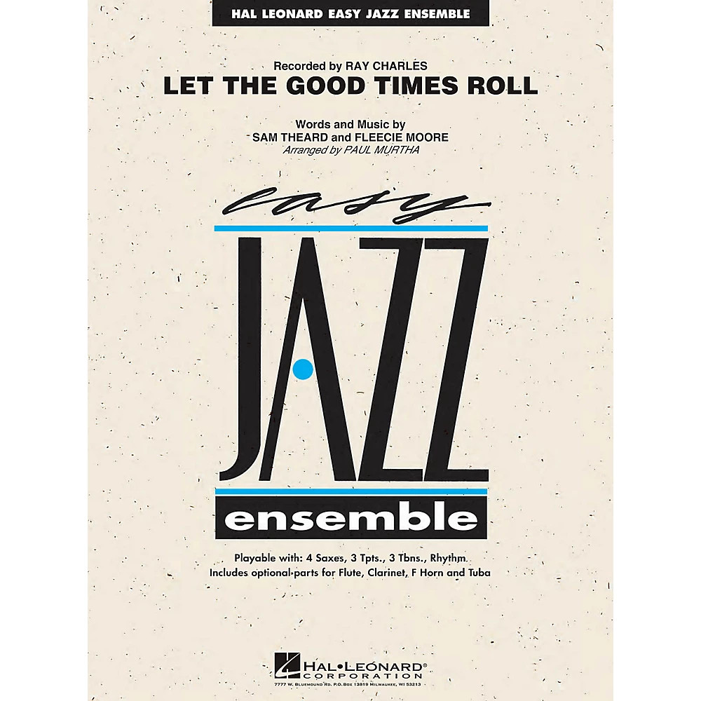Let the Good Times Roll Jazz Band Level 2 by Ray Charles Arranged by Paul Murtha