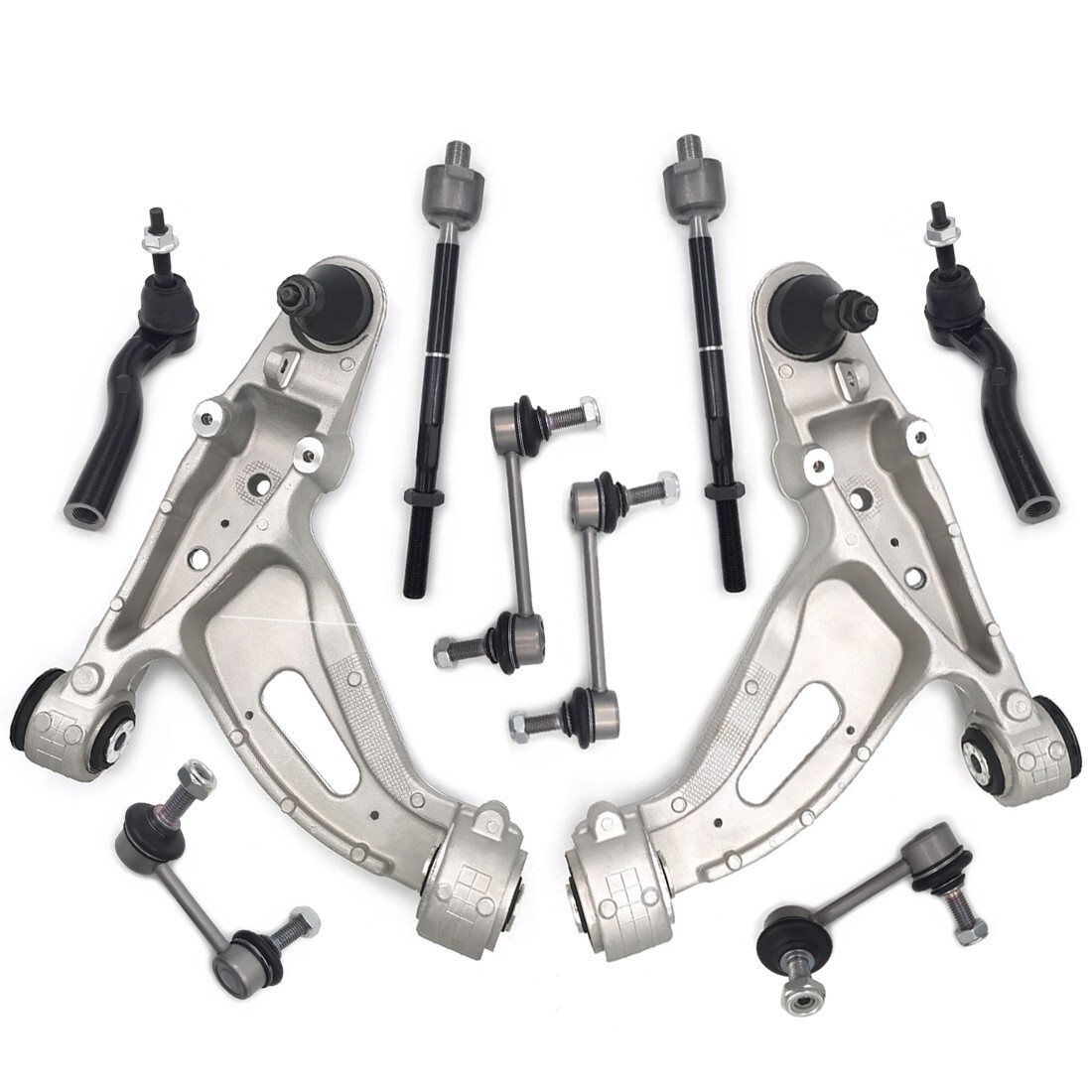 AzbuStag Control Arm Kit With Link Tie Rod for 2003-2007 Cadillac CTS - 10Pcs AzbuStag Control Arm Kit With Link Tie Rod for 2003-2007 Cadillac CTS - 10Pcs