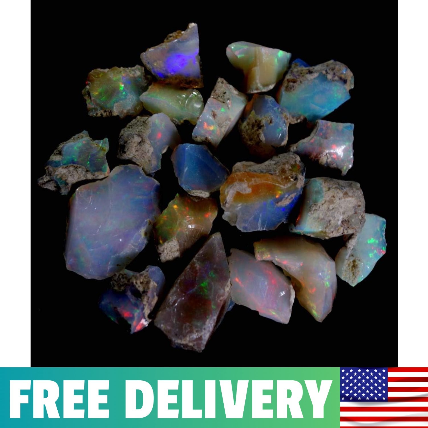 150.17cts 100% Natural Play of Color Ethiopian FIRE Opal Rough LOT Gemstone G... 150.17cts 100% Natural Play of Color Ethiopian FIRE Opal Rough LOT Gemstone G...