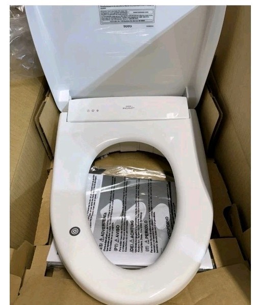 TOTO SW4736AT40 #01 Elongated Heated Bidet Toilet Seat White*NEW