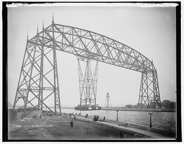 Photo:Aerial Bridge Duluth Minnesota c1905