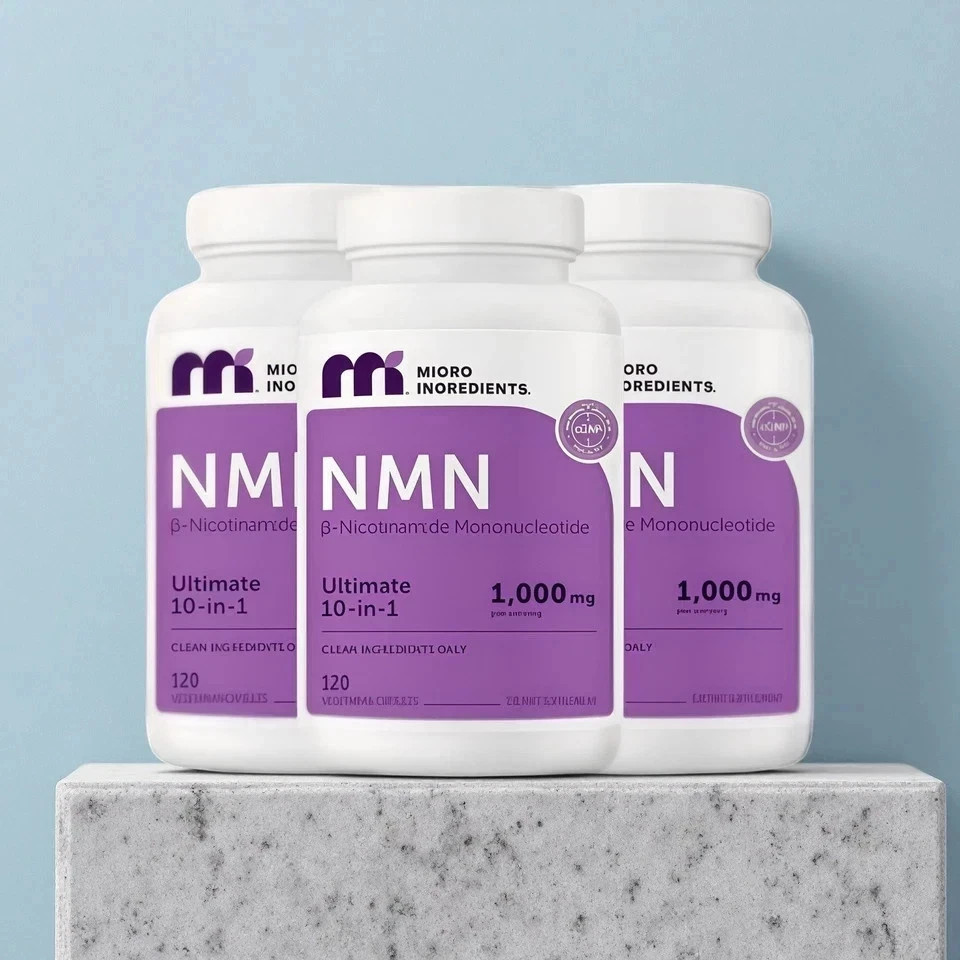 3PCS NMN COMPLEX 1,000mg – with Caps Resveratrol 10-in-1 NAD+ Booster 120 | 3PCS NMN COMPLEX 1,000mg – with Caps Resveratrol 10-in-1 NAD+ Booster 120 |