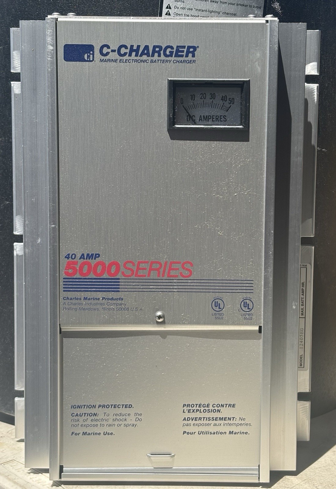 C-Charger 40 Amp 5000 Series Model 12405EG C-Charger 40 Amp 5000 Series Model 12405EG