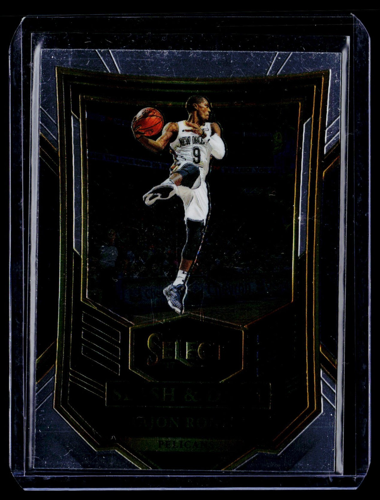 Rajon Rondo 2017-18 Panini Select Slash and Dash #SD-9 New Orleans Pelicans