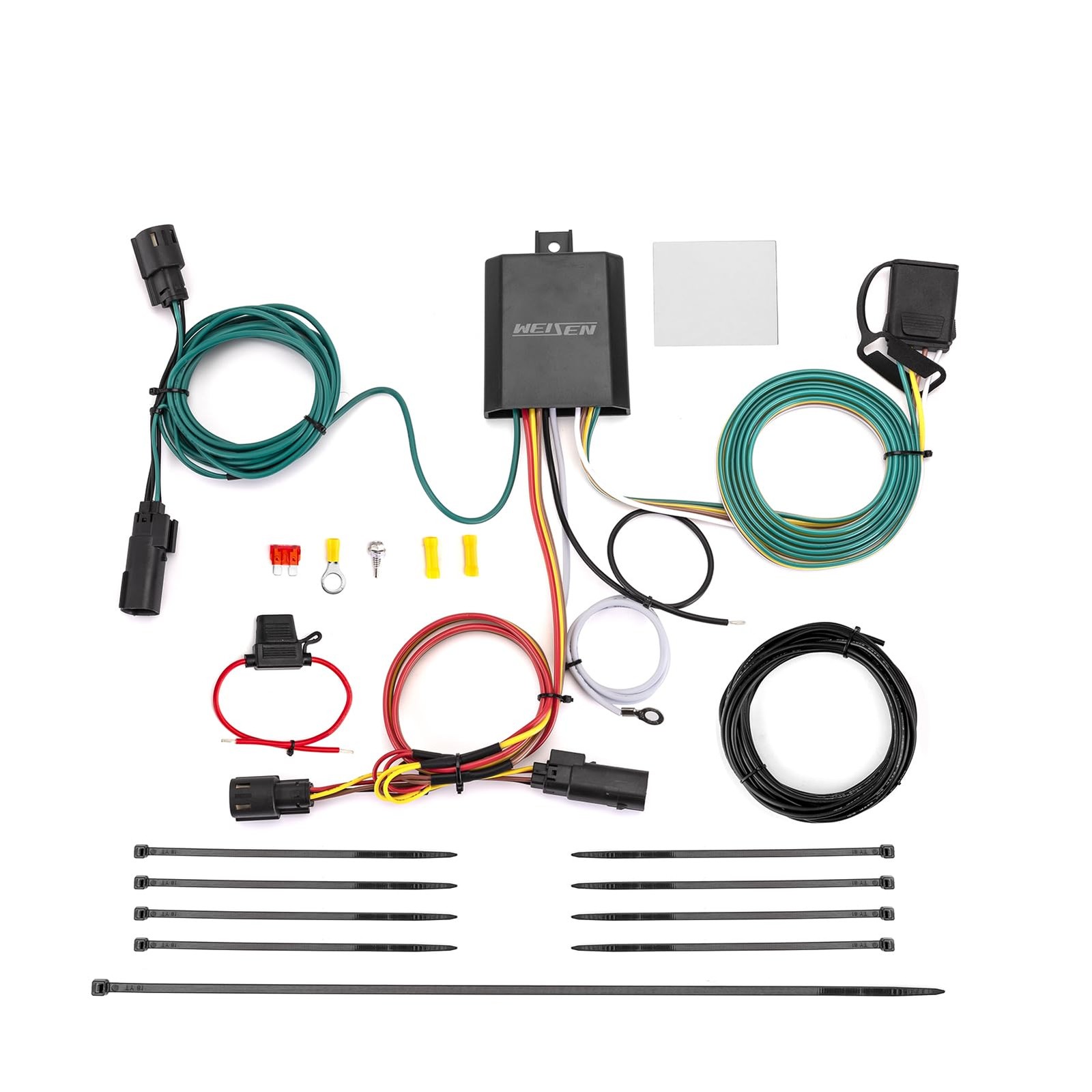 WeiSen 4-Pin Trailer Wiring Harness Fit For Ford Escape Titanium/SE/S 13-16