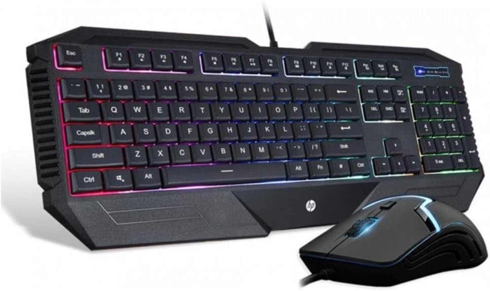 HP GK1100 Gaming Keyboard & Mouse Led Back Light HP GK1100 Gaming Keyboard & Mouse Led Back Light