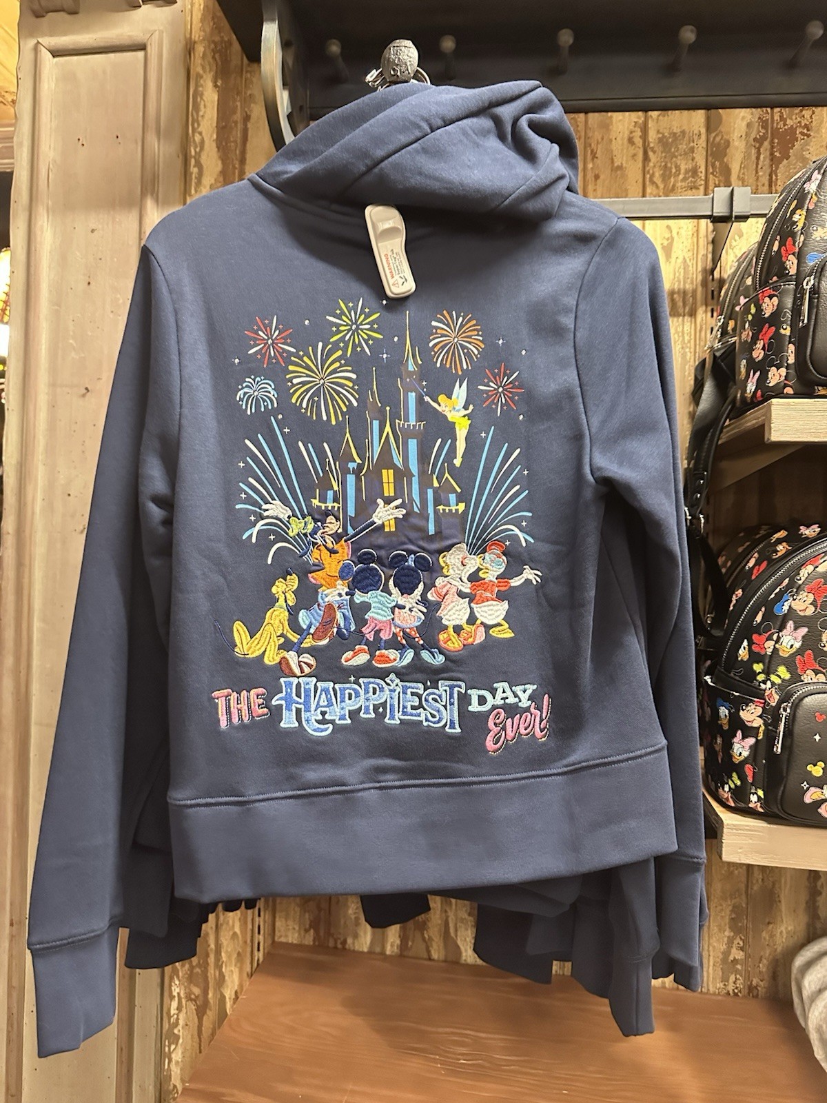 Disneyland Resort 2026 Most Magical Day Embroidered Full Zip Hoodie Multiple Szs