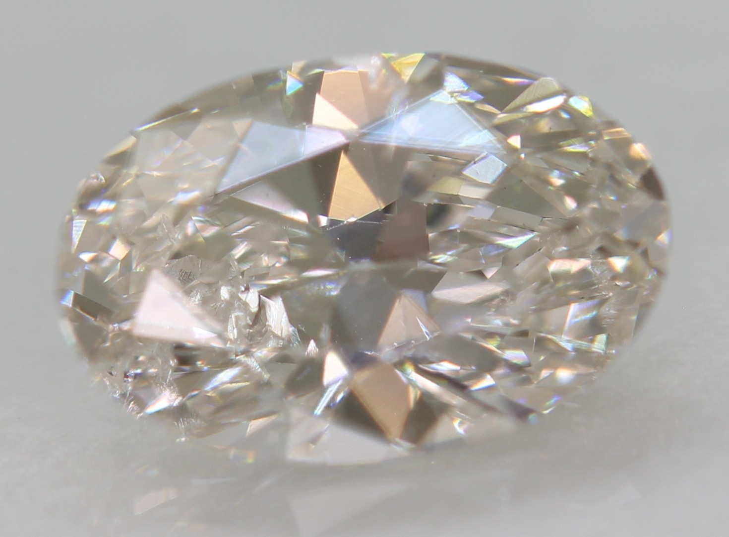 Certified 0.50 Carat G VS1 Oval Natural EARTH MINED Loose Diamond 6.27x4.17mm