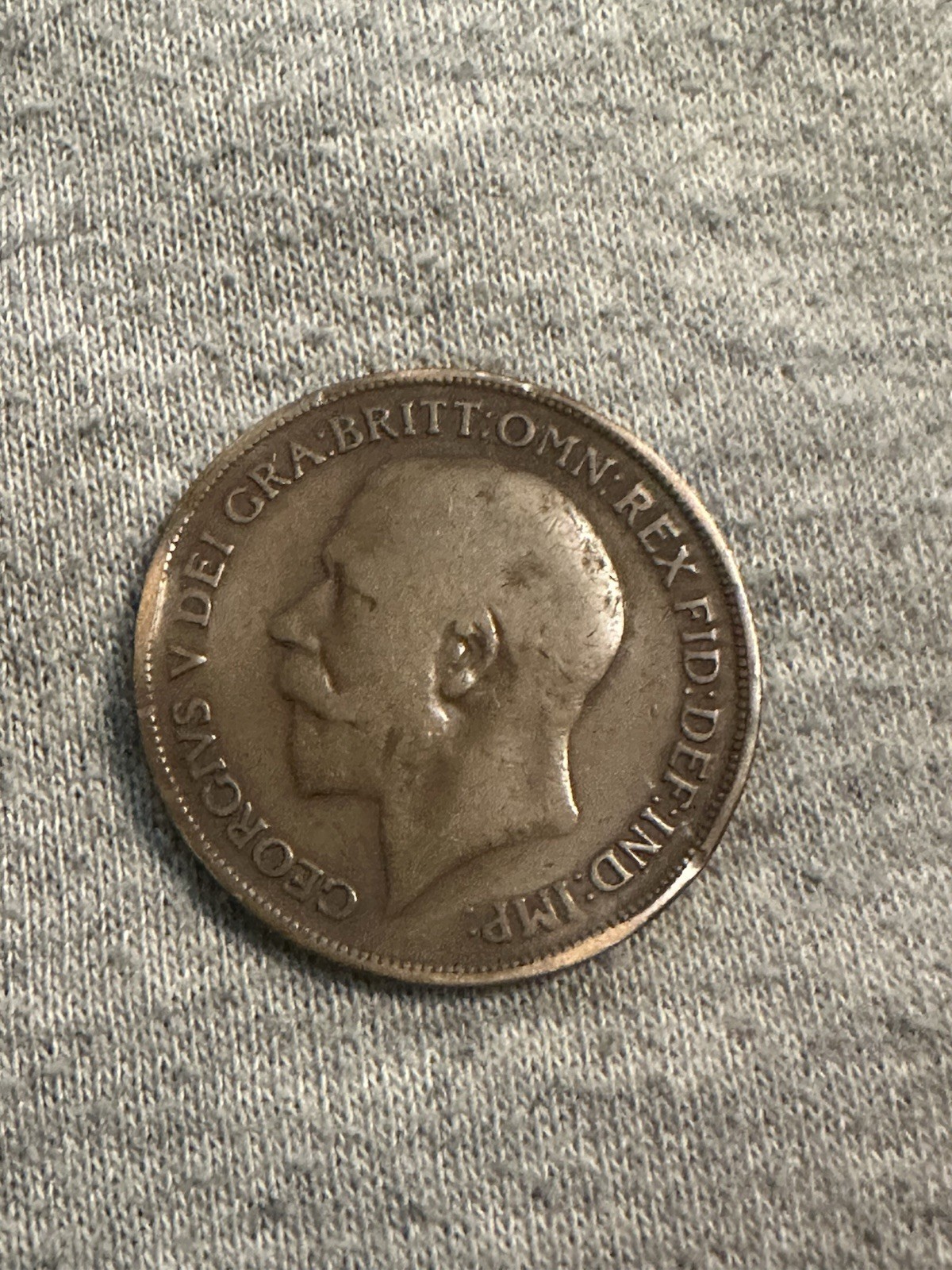 1918 One penny Coin. 1918 One penny Coin.