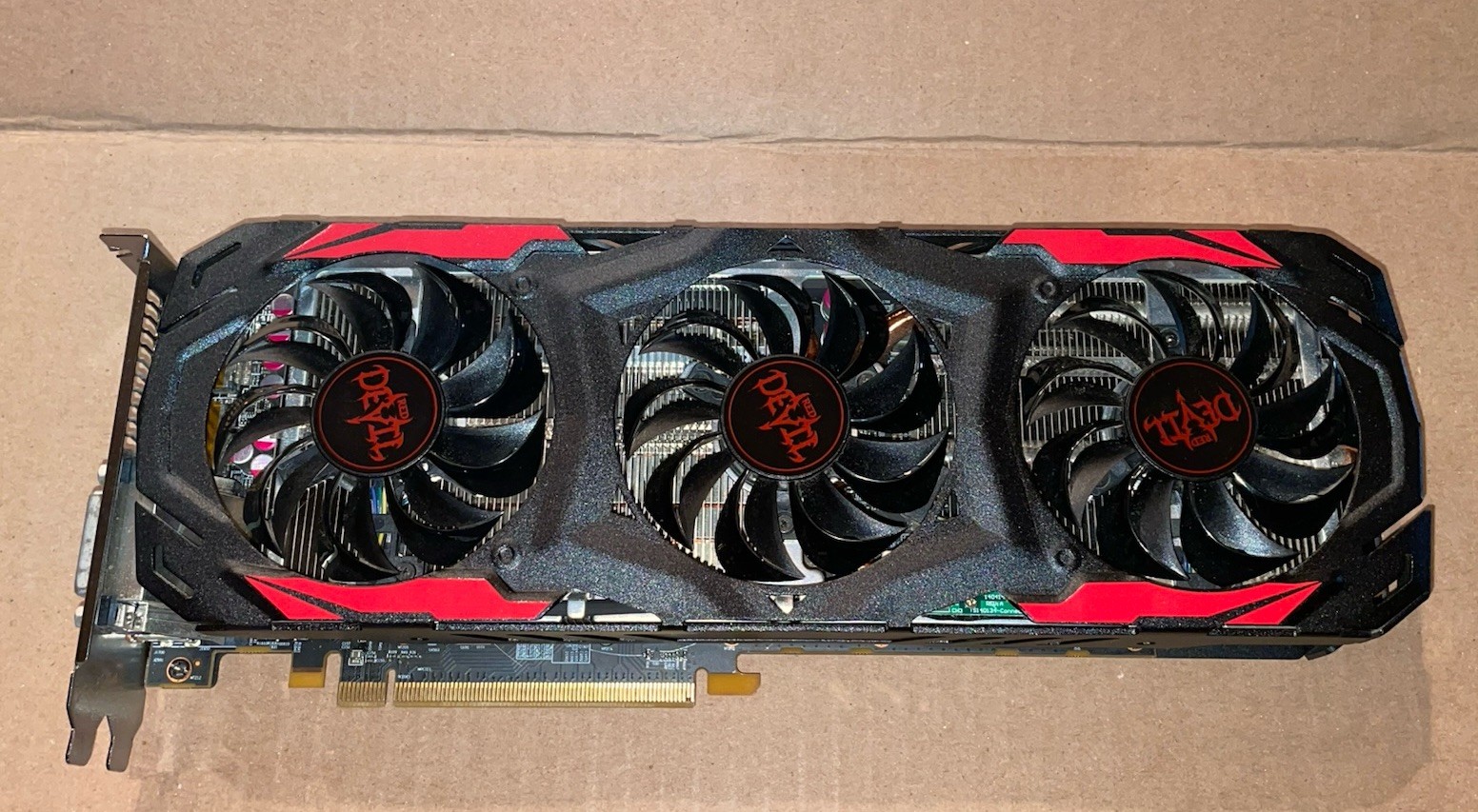 PowerColor Red Devil AMD Radeon RX 480 8GB Graphics Card AXRX- 8GBD5-3DHV2 /OC PowerColor Red Devil AMD Radeon RX 480 8GB Graphics Card AXRX- 8GBD5-3DHV2 /OC