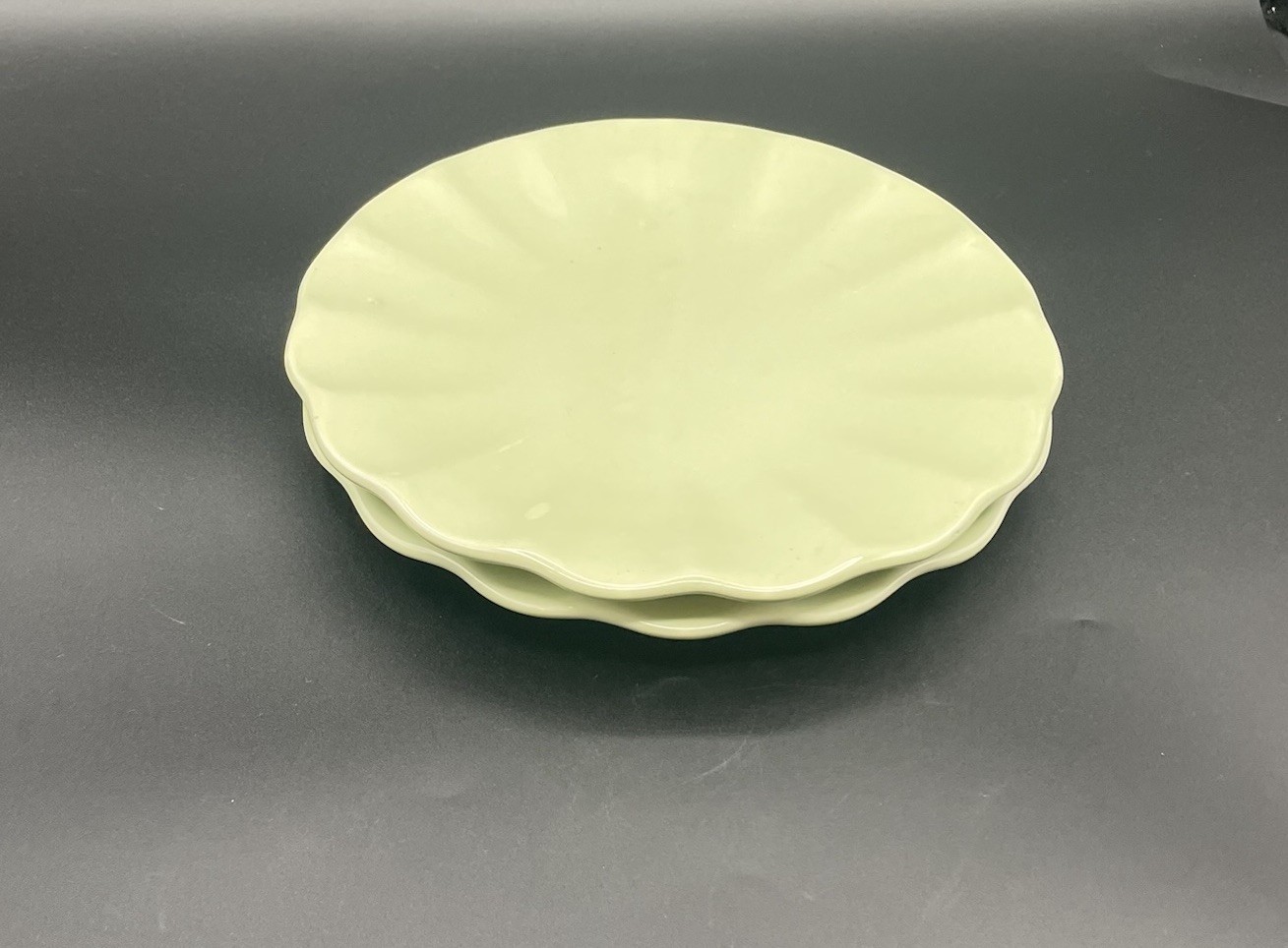 Domestications Athena 8.5” Salad Plates. Ironstone American Atelier. Set of 2 Domestications Athena 8.5” Salad Plates. Ironstone American Atelier. Set of 2