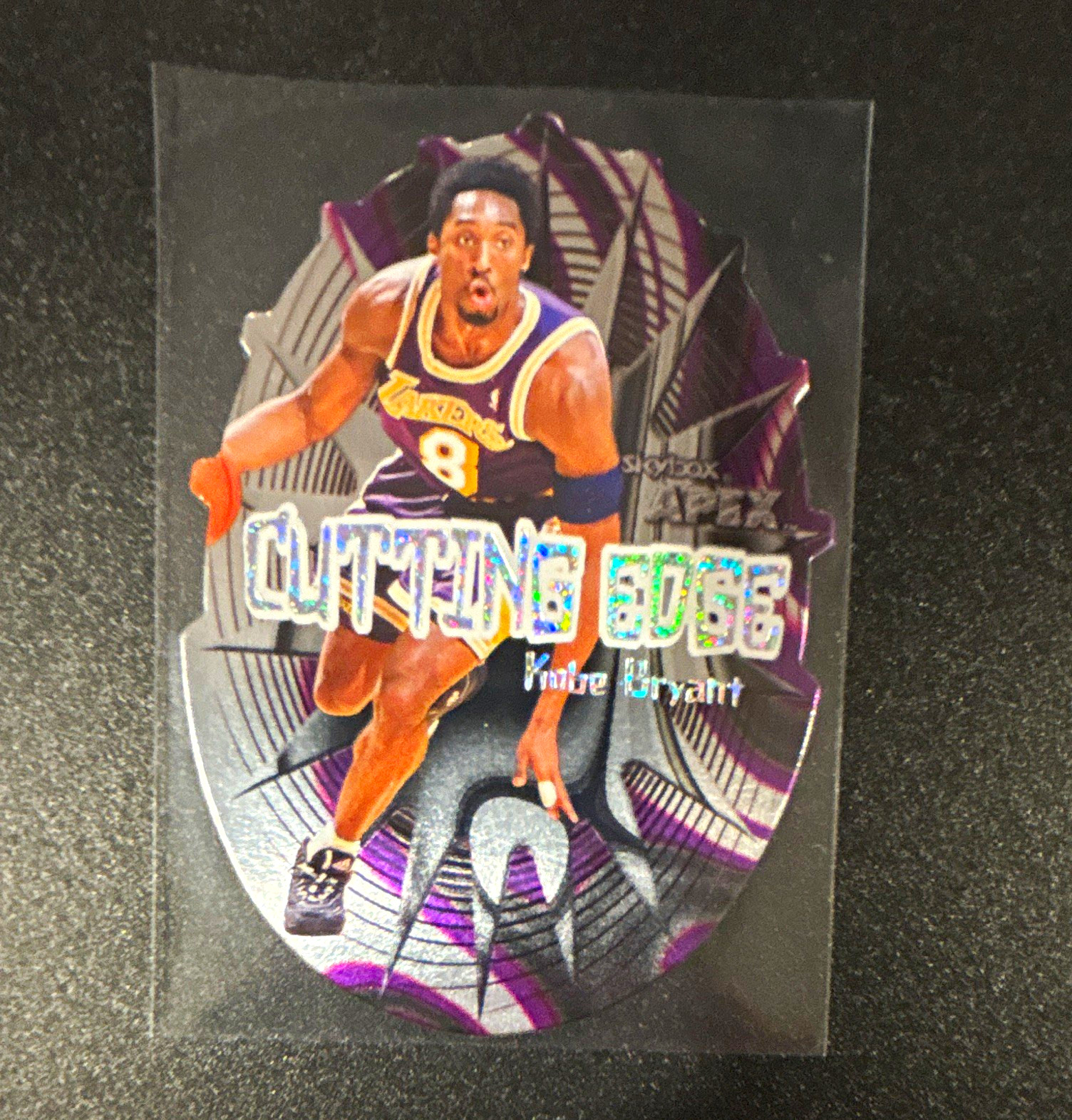 Kobe Bryant Lakers Cutting Edge Insert #5 of 15 CE 1999-00 Skybox Apex🔥🔥🔥 Kobe Bryant Lakers Cutting Edge Insert #5 of 15 CE 1999-00 Skybox Apex🔥🔥🔥