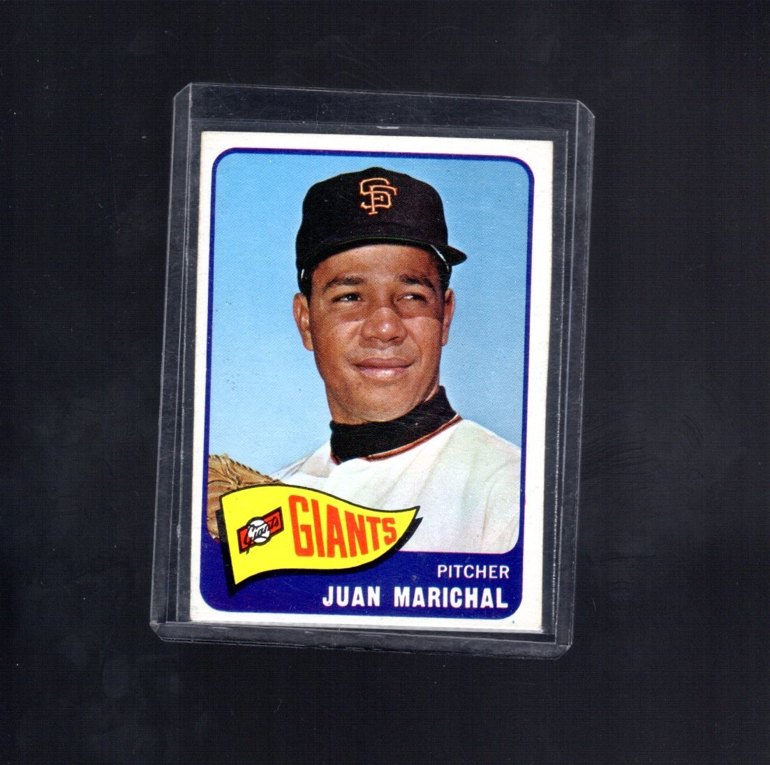 1965 TOPPS HOF JUAN MARICHAL #50 VG SAN FRANCISCO GIANTS 1965 TOPPS HOF JUAN MARICHAL #50 VG SAN FRANCISCO GIANTS