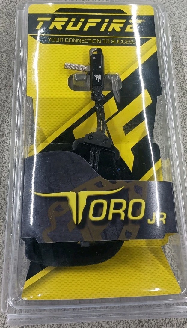 Tru-Fire Toro Jr. Archery Release Aid Black Single Caliper Jaws T20301 Tru-Fire Toro Jr. Archery Release Aid Black Single Caliper Jaws T20301
