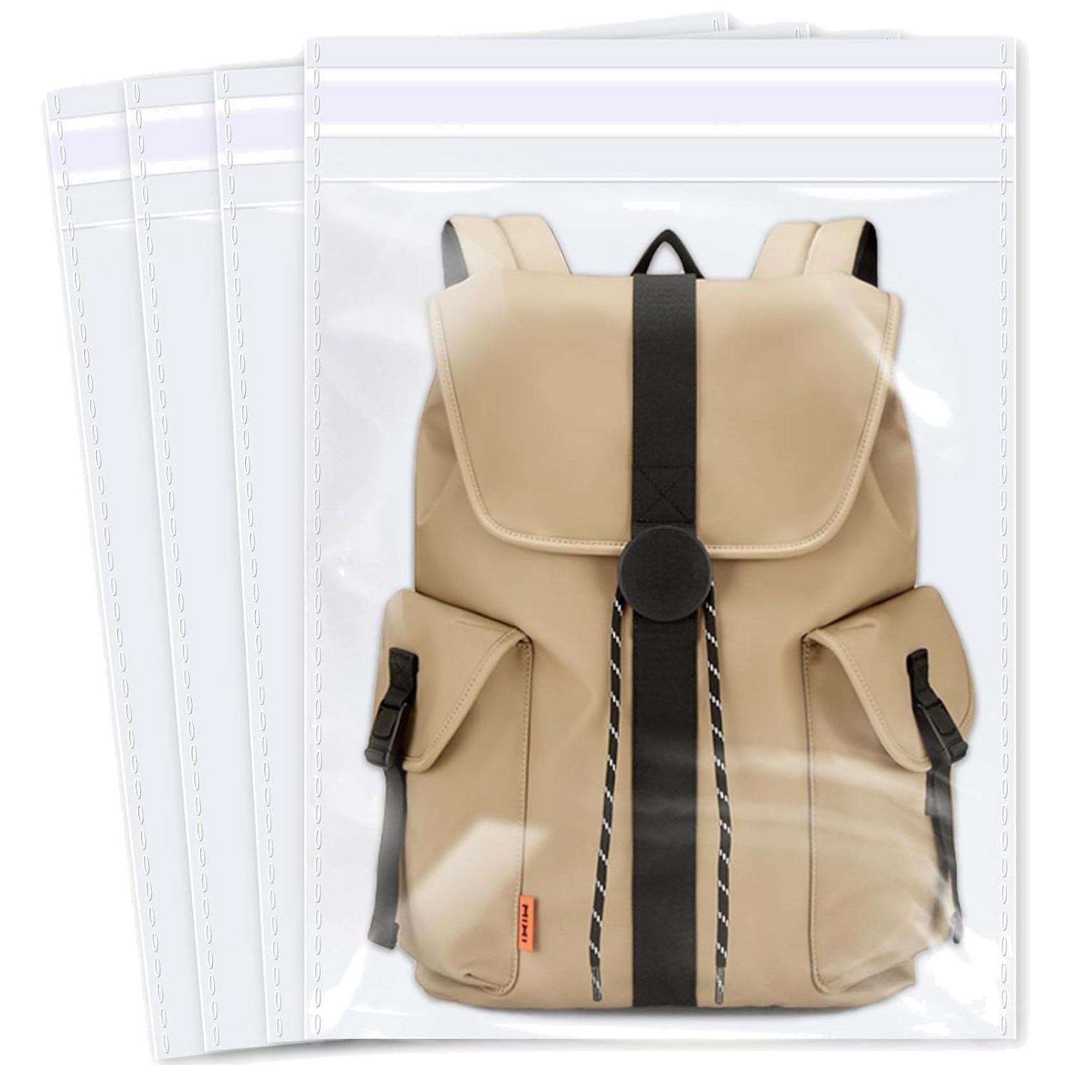 Clear Cellophane Bags 14x20 - 500 Pack for Clothing, Gifts