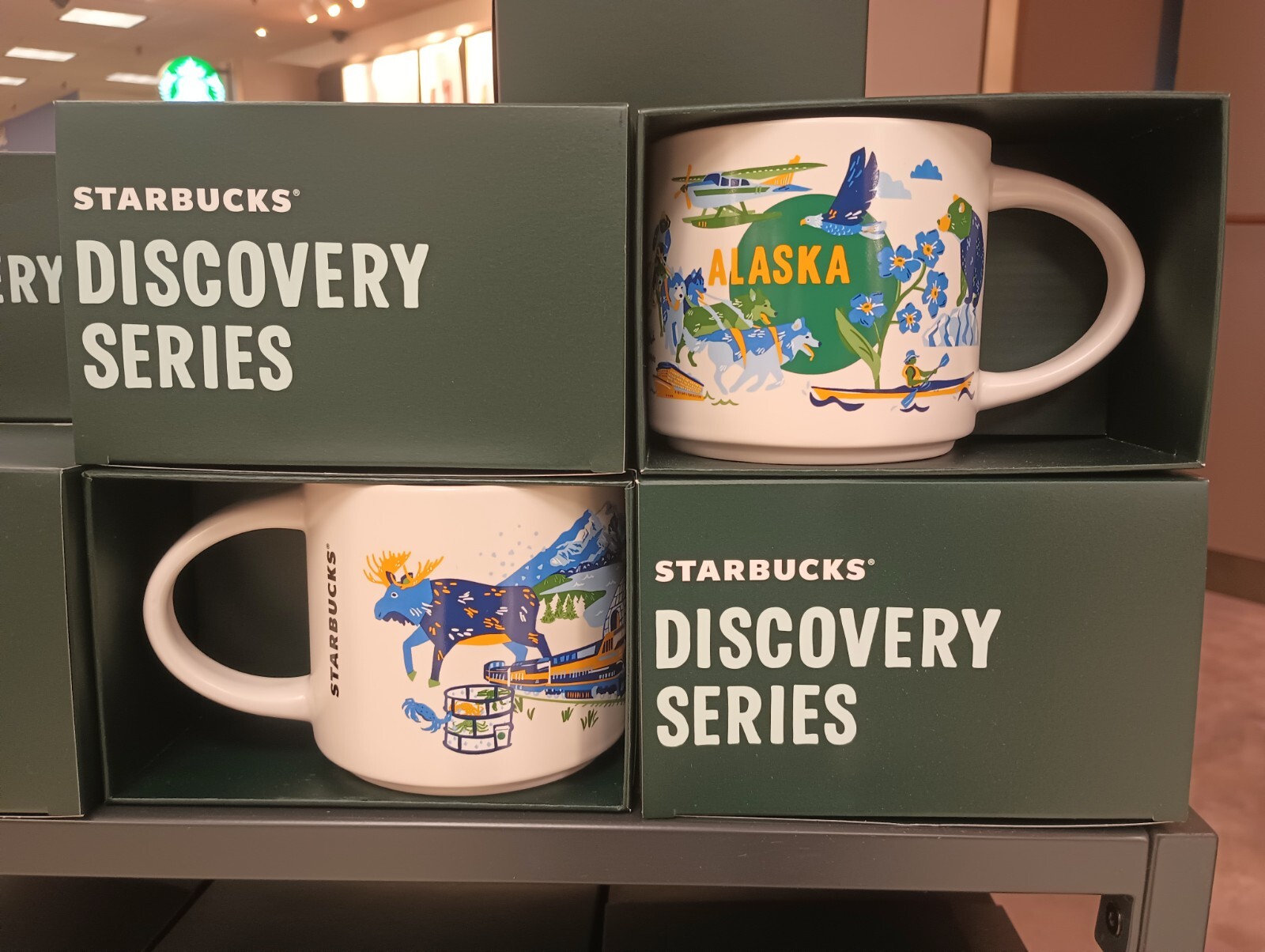 Starbucks ALASKA 14oz Coffee Mug DISCOVERY SERIES *NEW IN BOX* *FREE SHIPPING*