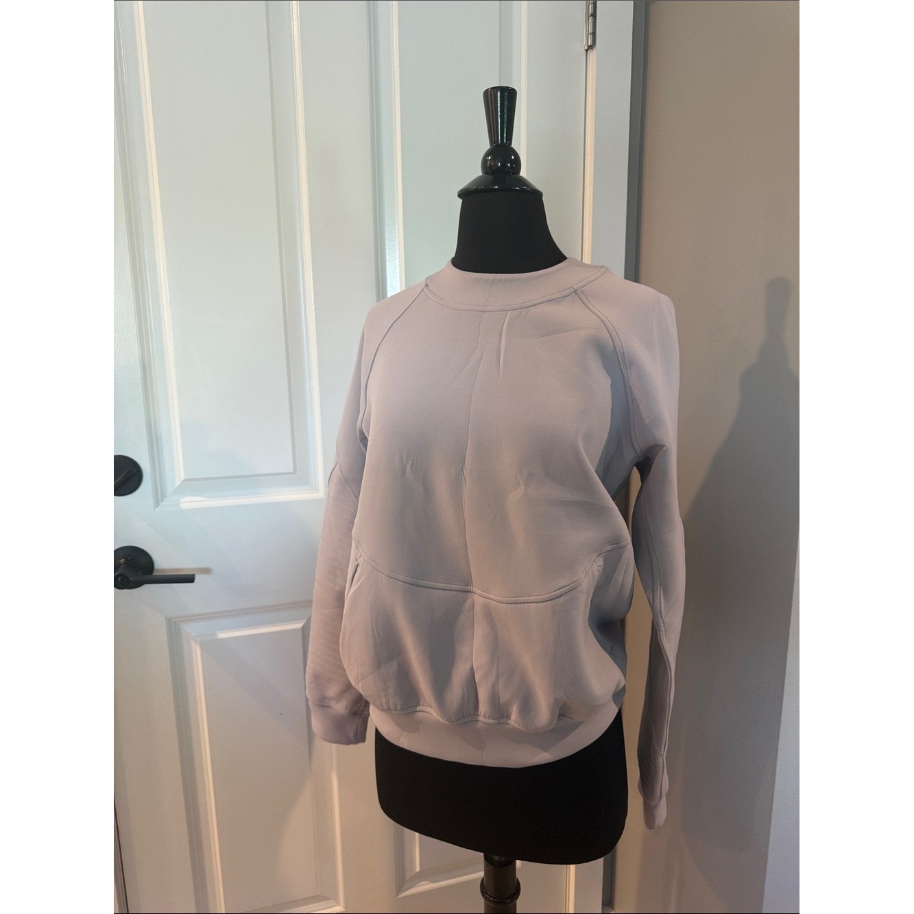 Lululemon City Sweat Crew in the color Iced Iris Lululemon City Sweat Crew in the color Iced Iris