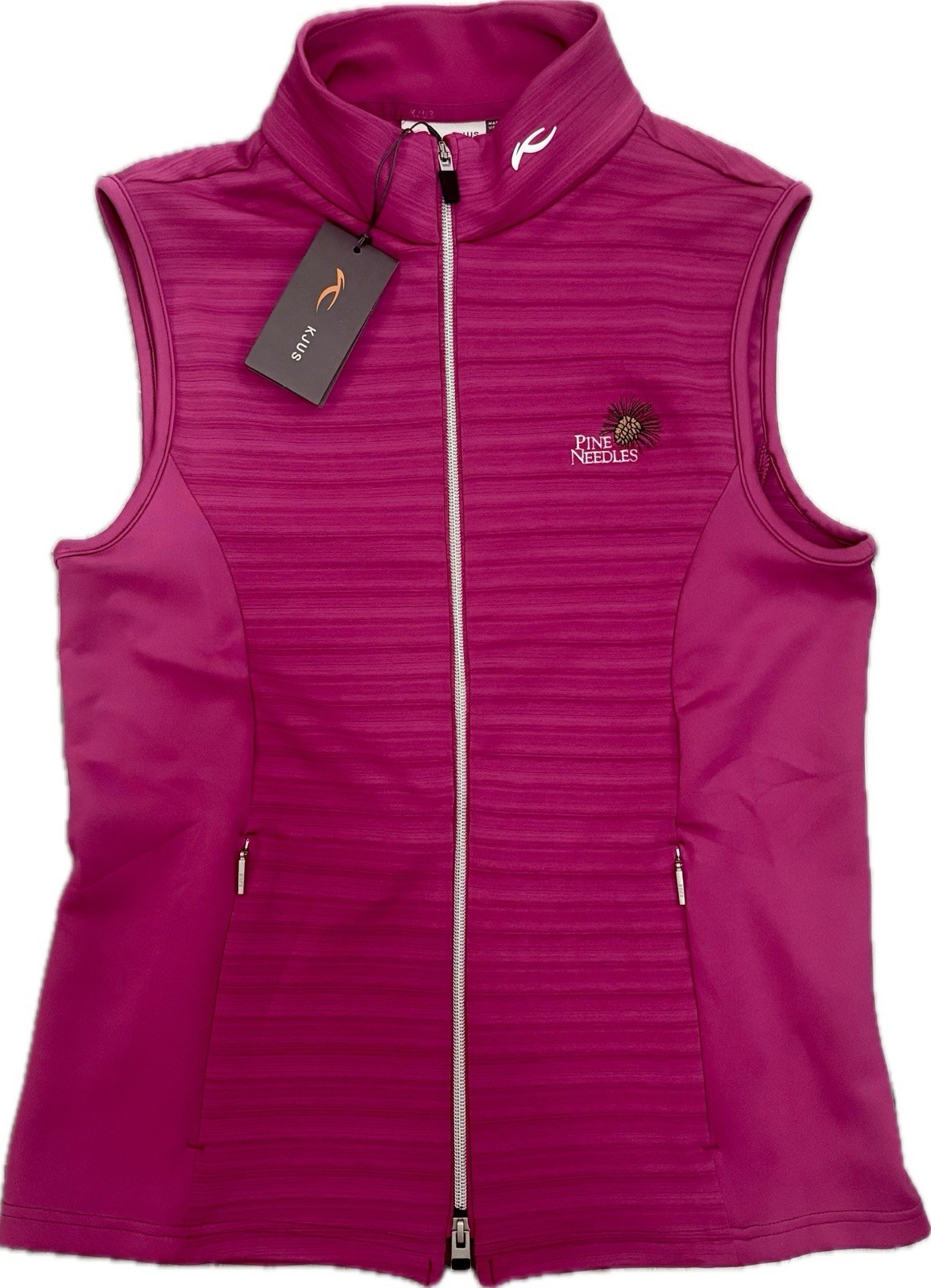 Kjus Women’s Gianna Lightweight Golf Vest - Size 40 - L - Dark Pink Kjus Women’s Gianna Lightweight Golf Vest - Size 40 - L - Dark Pink