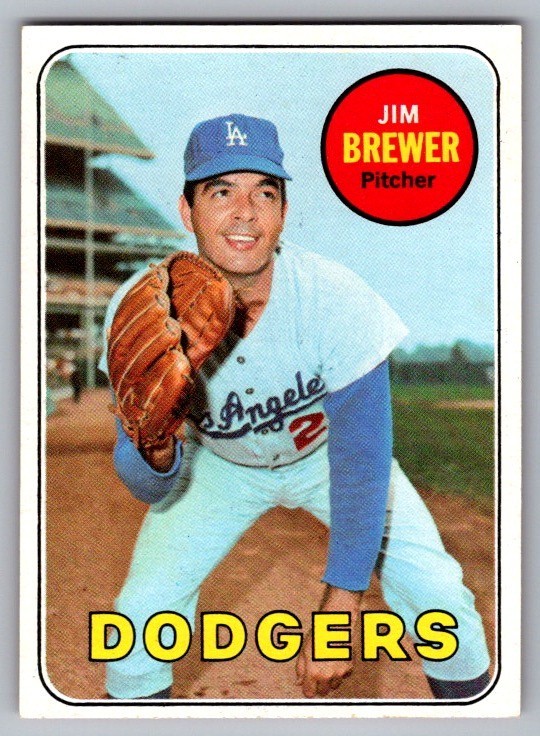 1969 Topps Set-Break #241 Jim Brewer NM-MT OR BETTER *JAYSACE* 1969 Topps Set-Break #241 Jim Brewer NM-MT OR BETTER *JAYSACE*