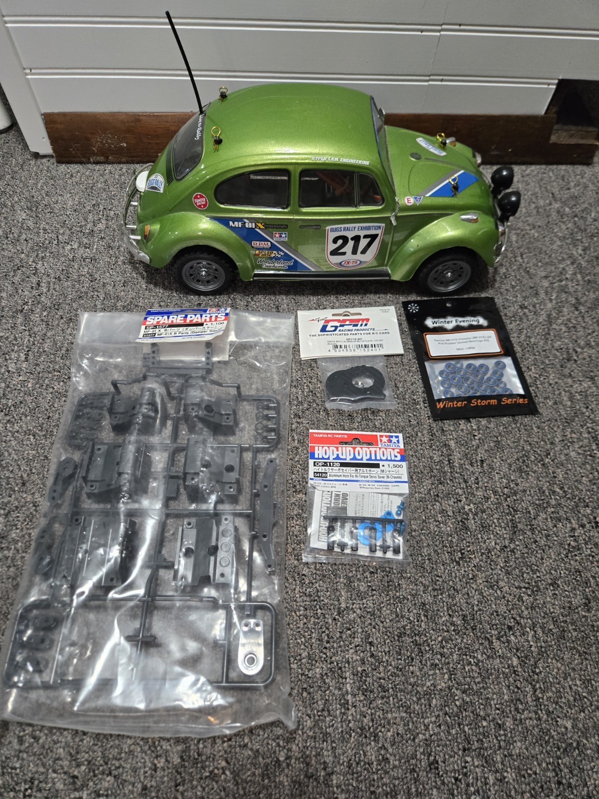 Tamiya Volkswagen Beetle 1/10 4WD Electric Rally Car MF-01X