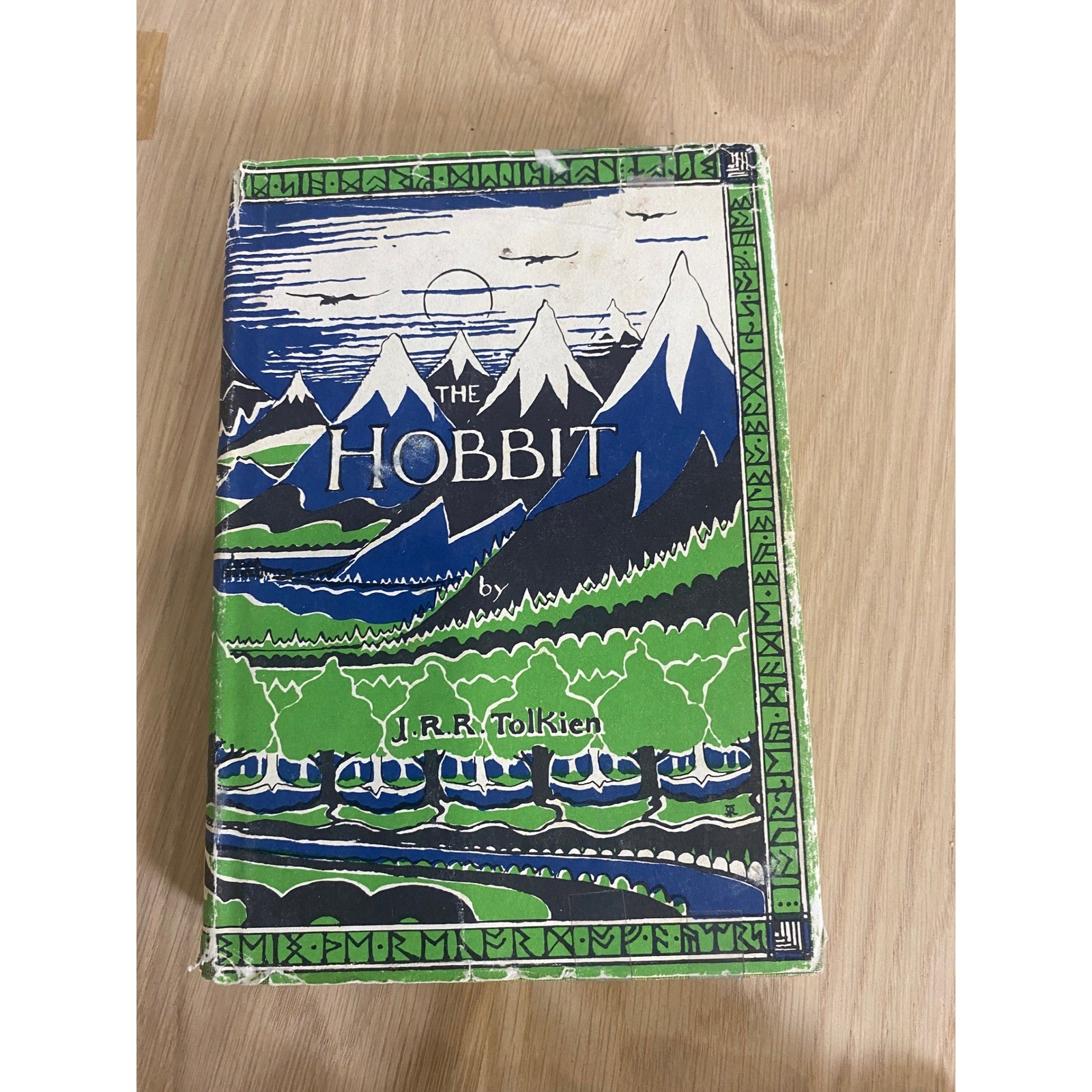 Vintage The Hobbit JRR Tolkien 1966 3rd Edition 32nd Printing Hardcover Book
