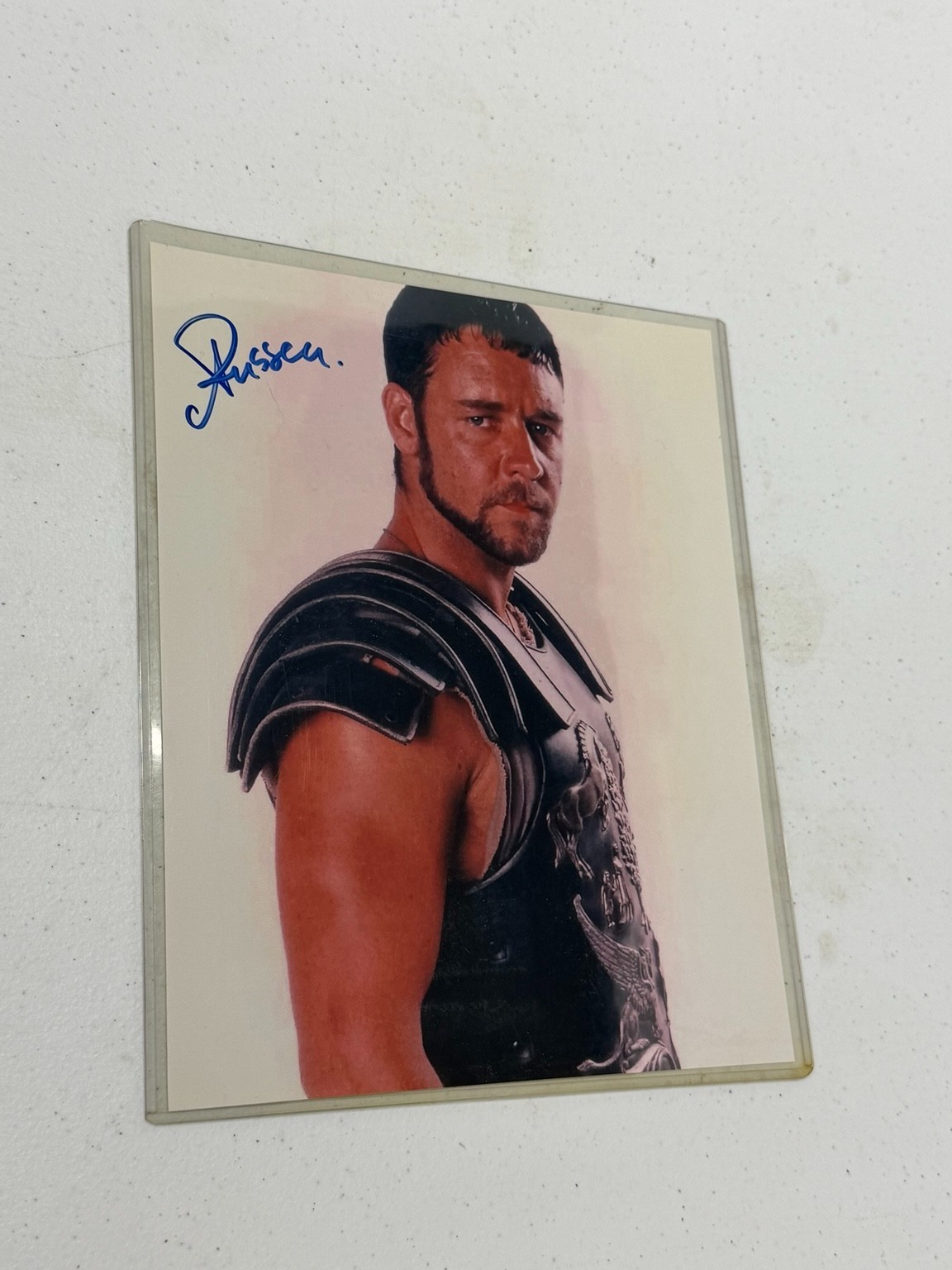 Russell Crowe Signed Gladiator 8x10 Photo Autograph Maximus w/ COA