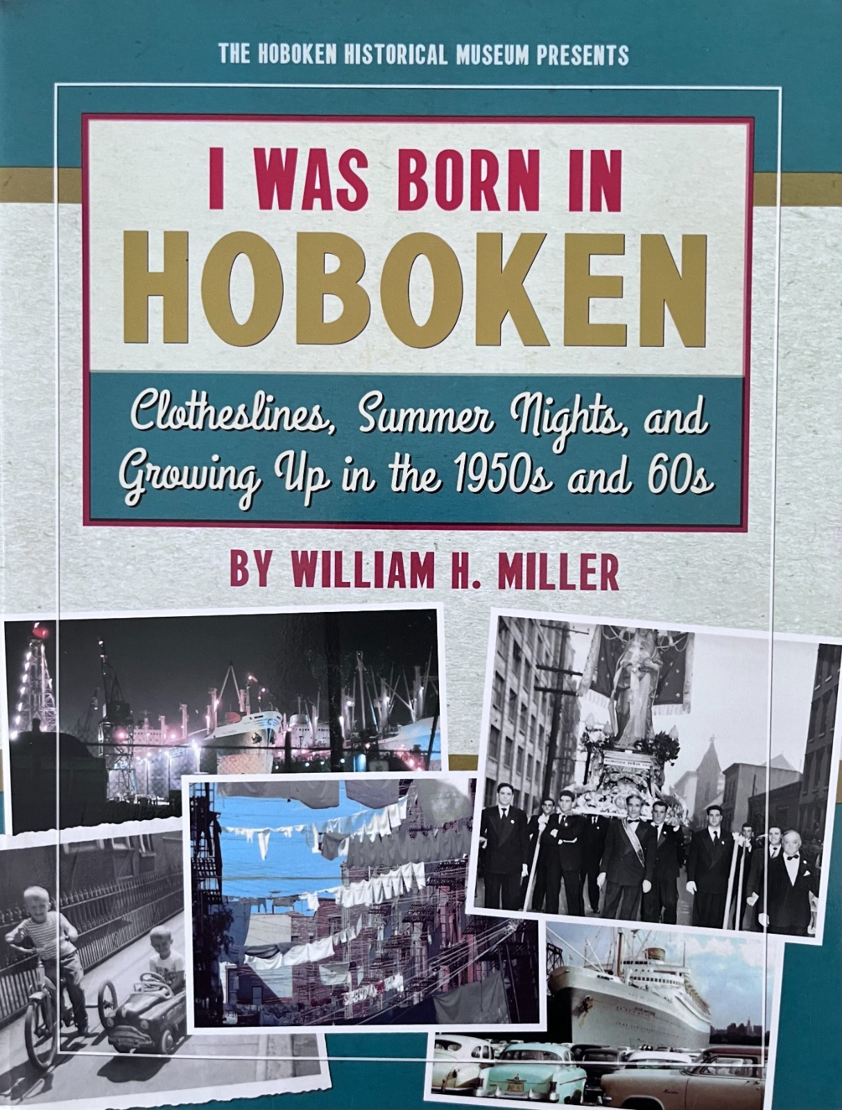 Hoboken New Jersey History Hudson River County 1940s-1960s Memoir Photos Book
