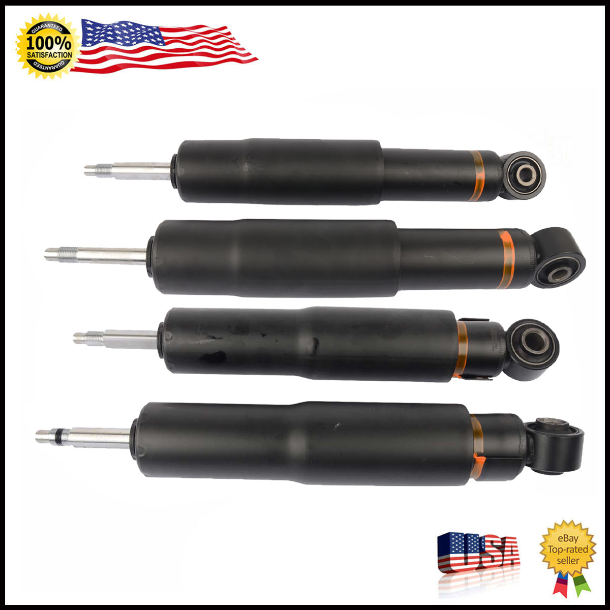 4Pcs Front Rear Hydraulic Shock Struts For Lexus LX470 Toyota Land Cruiser J100