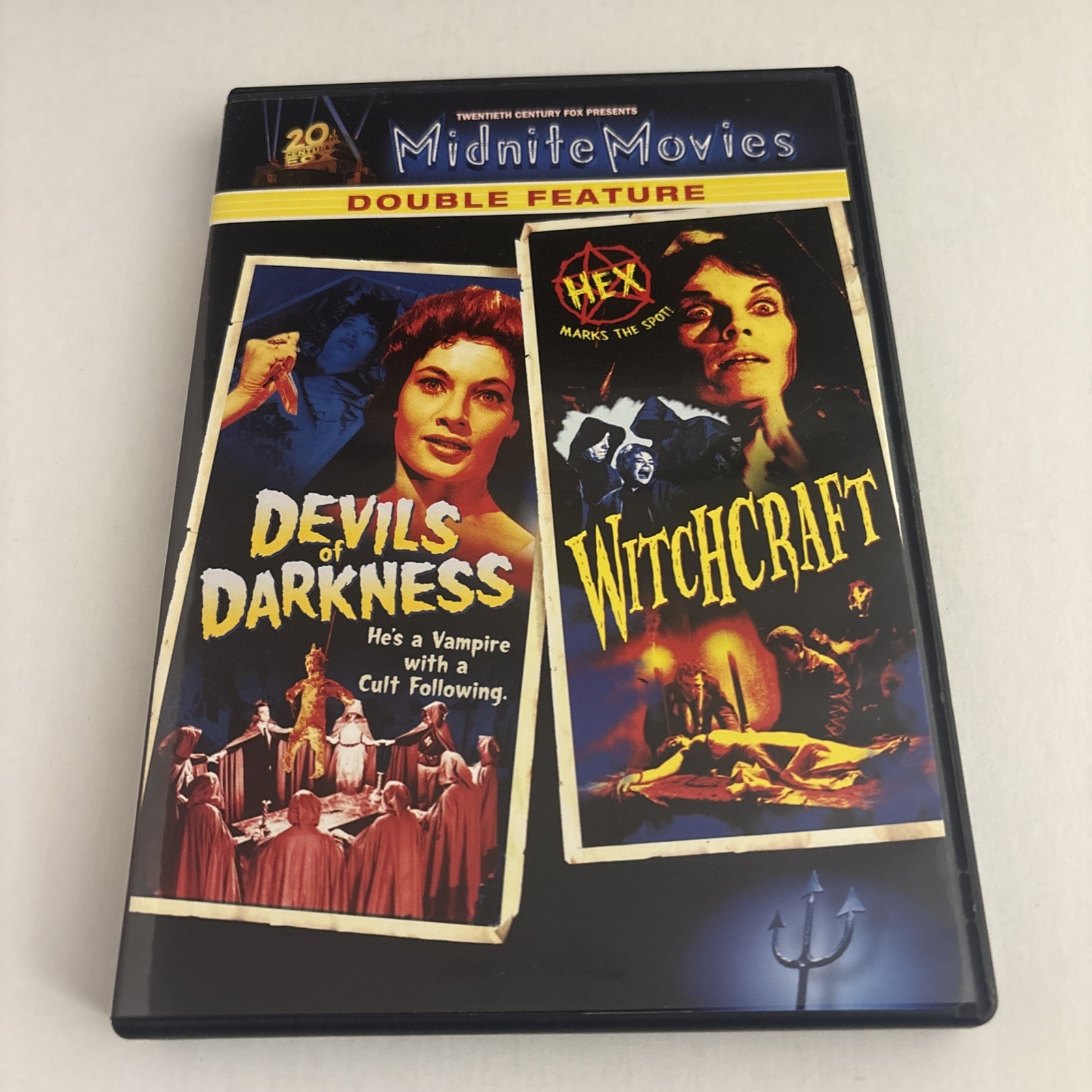 Devils of Darkness / Witchcraft (DVD, 1964) Midnite Movies