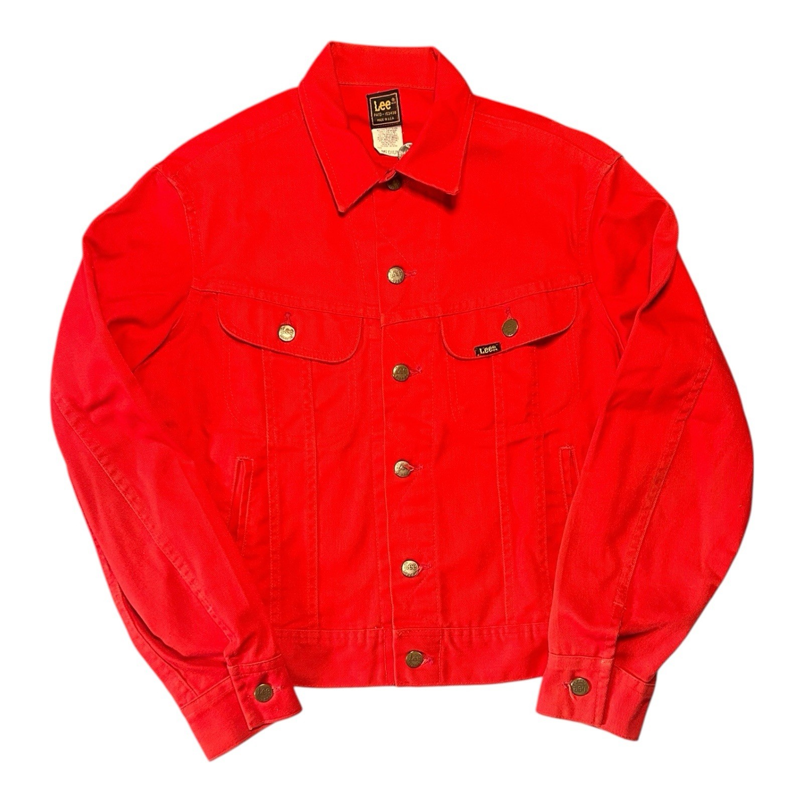Vintage 80s 70s Lee Rider Denim Jacket Mens Medium USA Union Made Trucker Vintage 80s 70s Lee Rider Denim Jacket Mens Medium USA Union Made Trucker