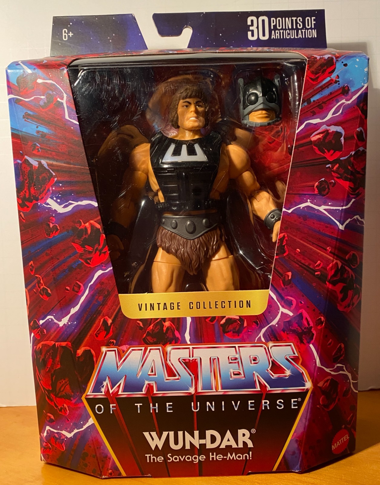 Masters of the Universe Masterverse Vintage Collection Wun-Dar MOTU NEW 2026 Masters of the Universe Masterverse Vintage Collection Wun-Dar MOTU NEW 2026