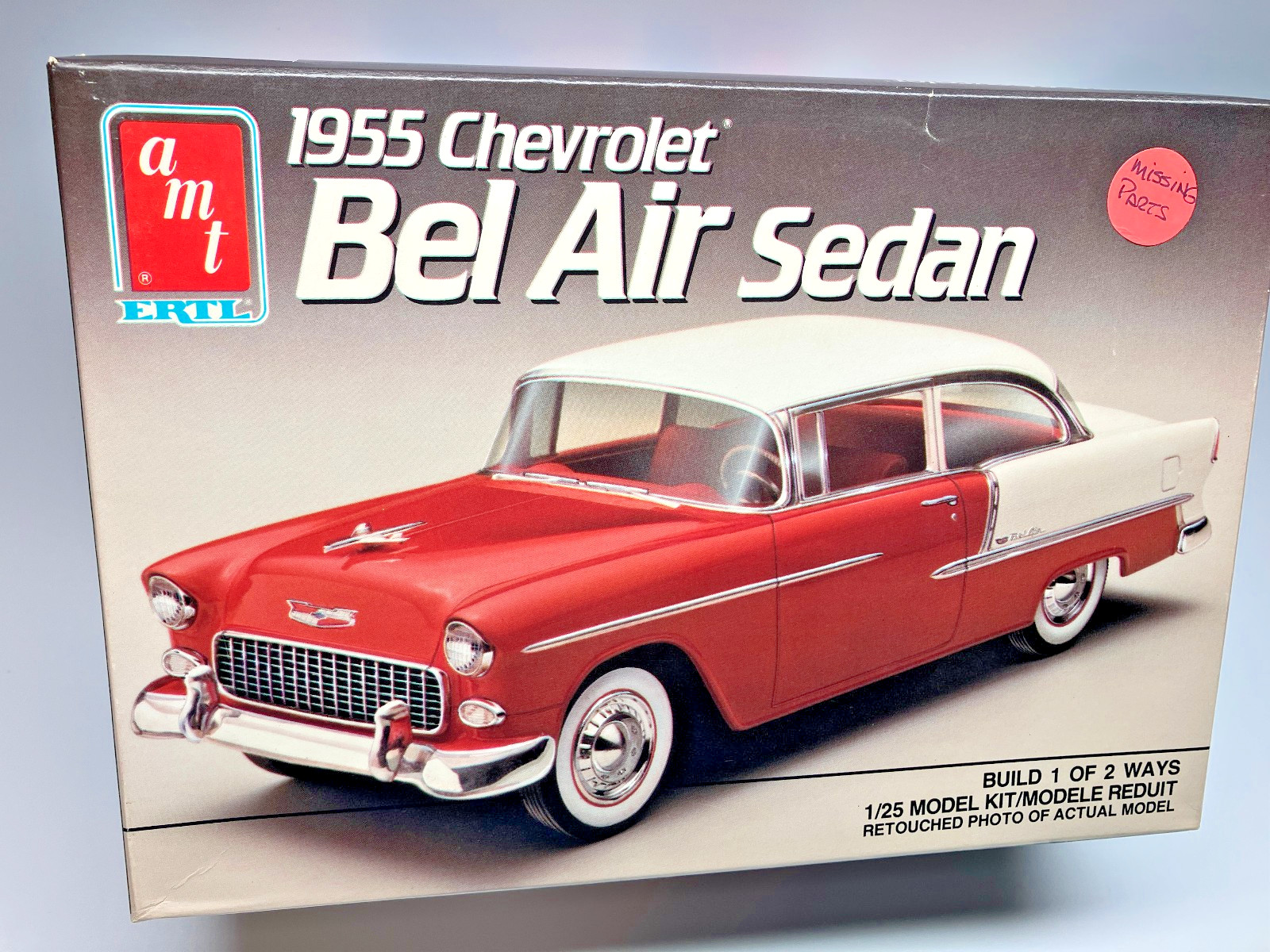 AMT Ertl 1955 Chevrolet Bel Air sedan parts car