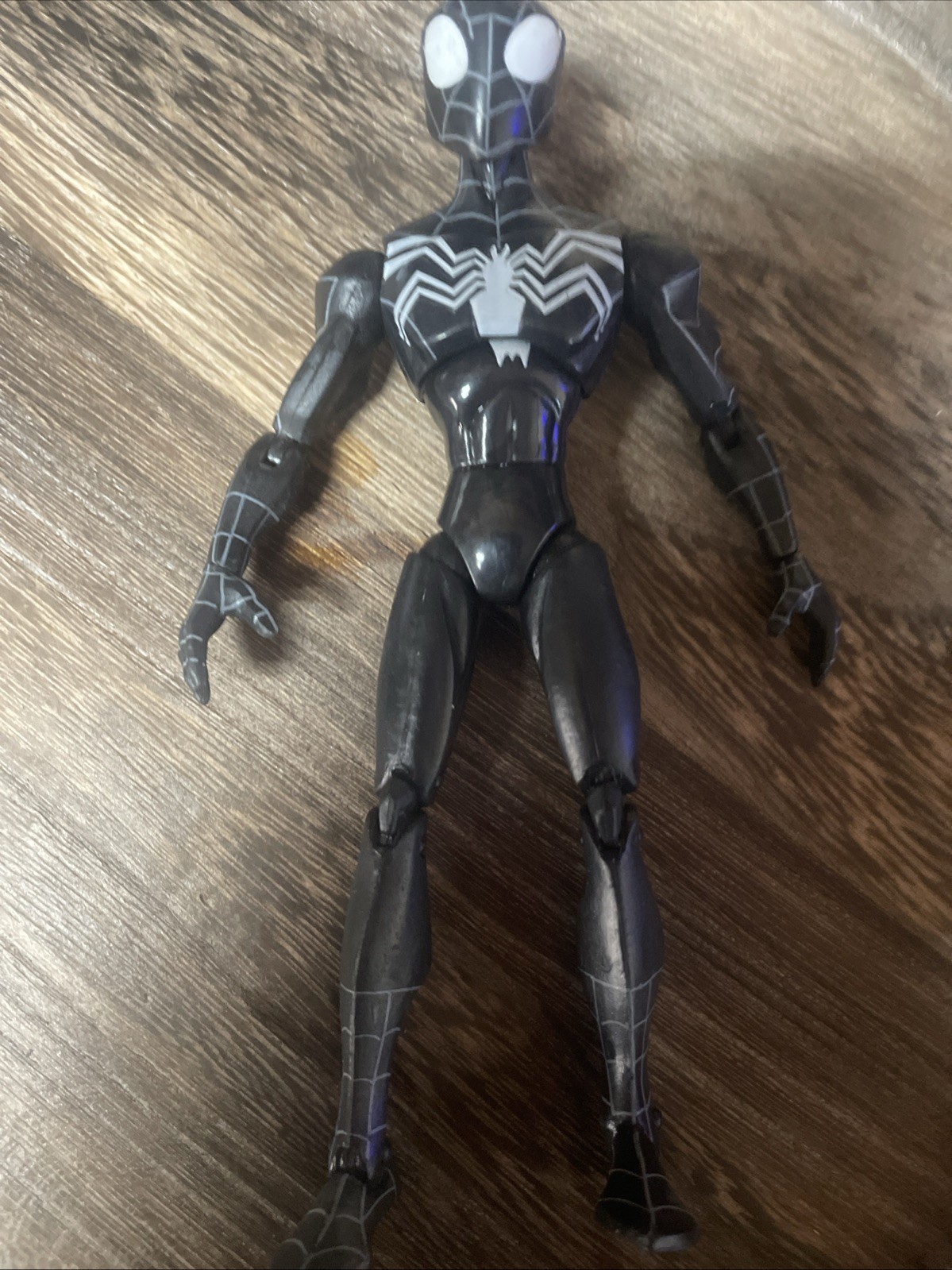 2008 Hasbro Marvel Spectacular Spider-Man Animated BLACK SUIT SYMBIOTE 6\ 2008 Hasbro Marvel Spectacular Spider-Man Animated BLACK SUIT SYMBIOTE 6\