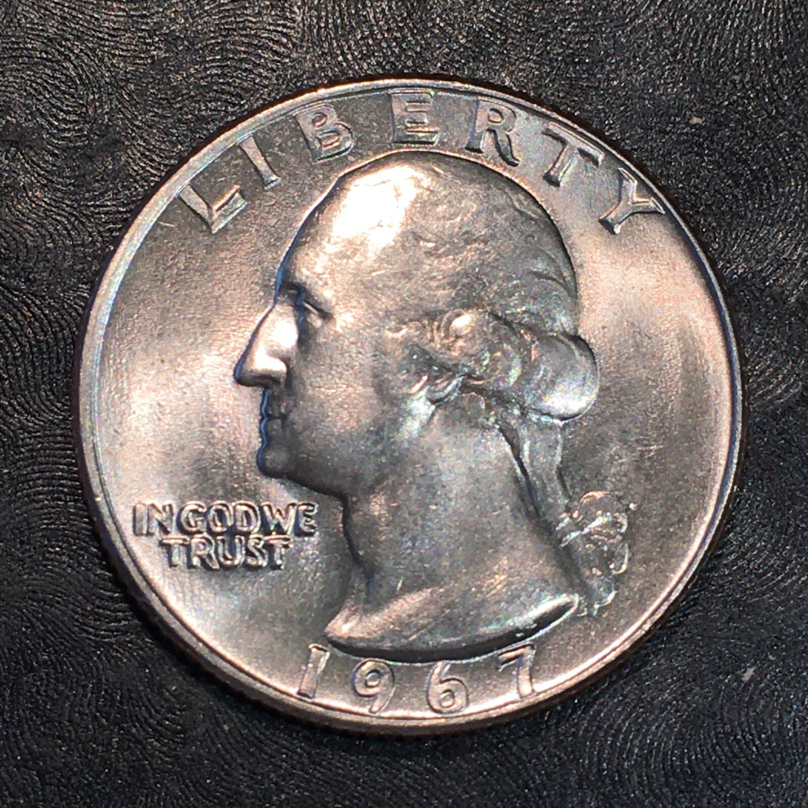 1967 Washington Quarter - Superb Uncirculated - High Quality Scans #Q264