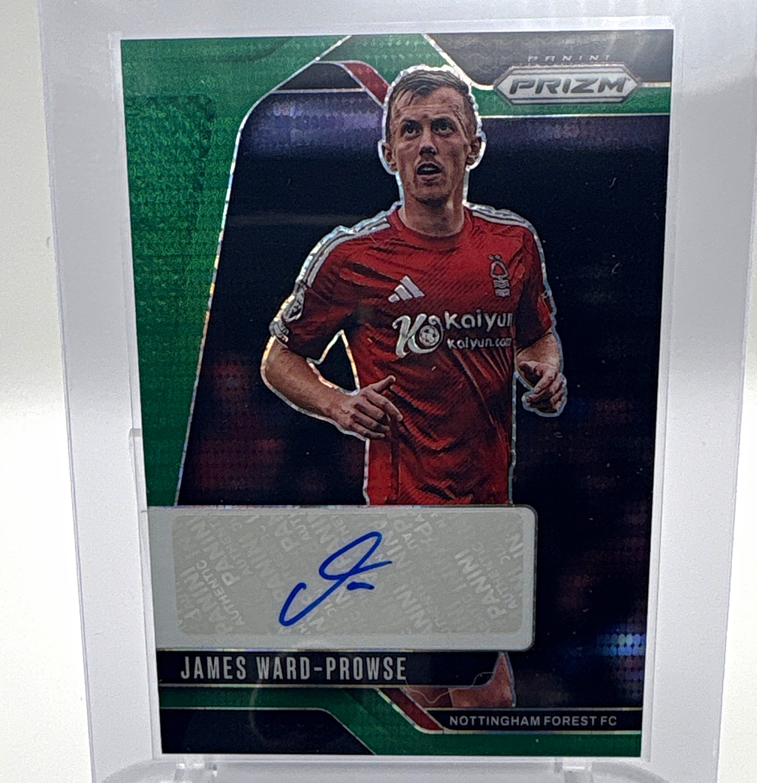 Panini 2024-25 Prizm Premier League Signatures James Ward-Prowse S-JWP Auto Panini 2024-25 Prizm Premier League Signatures James Ward-Prowse S-JWP Auto