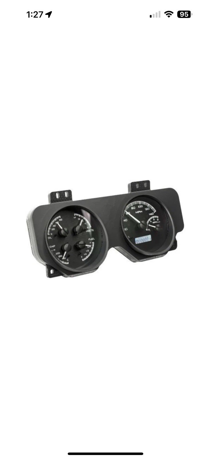 Dakota Digital VHX-69P-FIR-BLK-BLUE Dakota Digital VHX-69P-FIR-BLK-BLUE