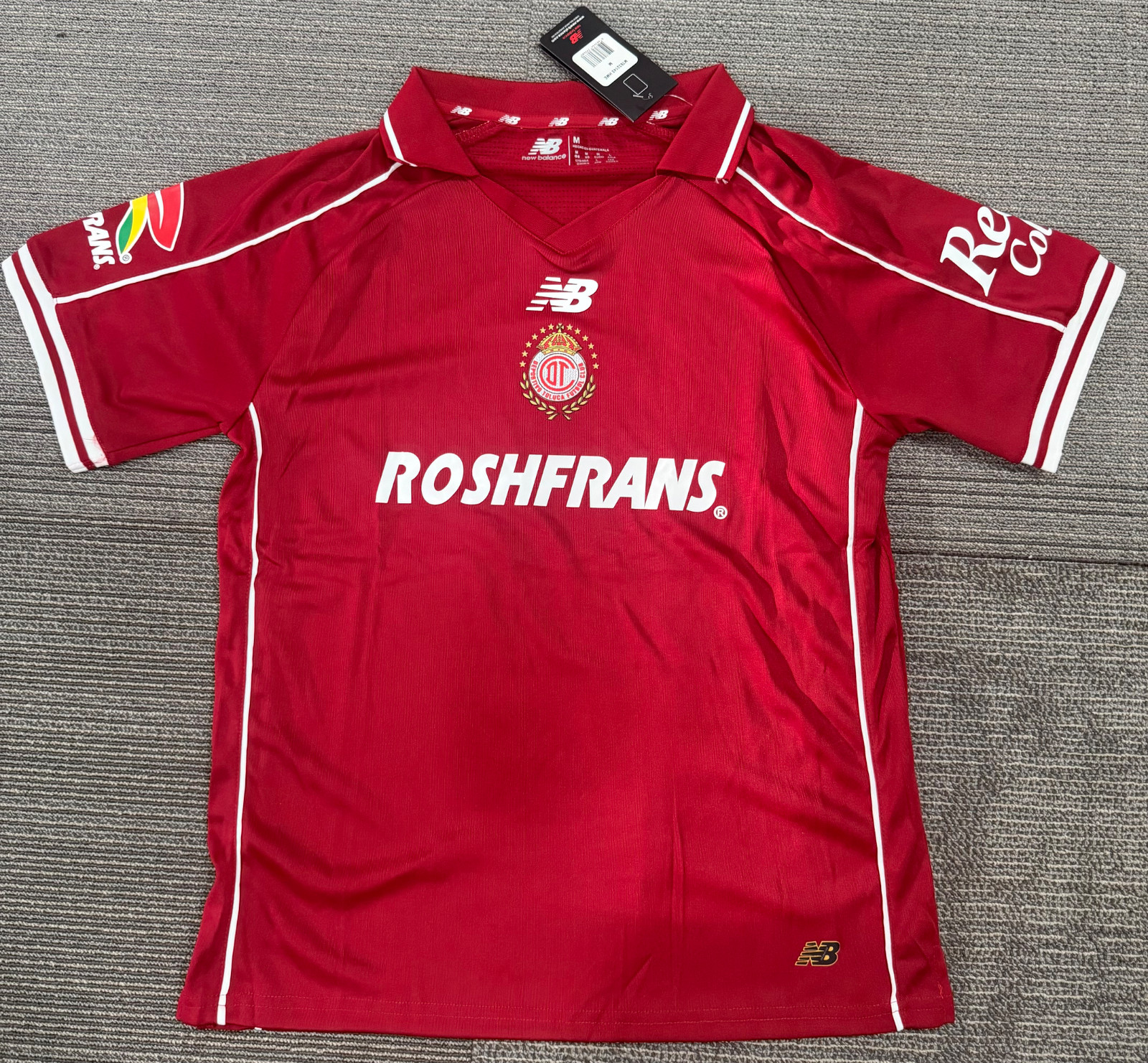Toluca F.C 2026/27 Home Red Jersey(Read Description for Sizes)S-4X Toluca F.C 2026/27 Home Red Jersey(Read Description for Sizes)S-4X