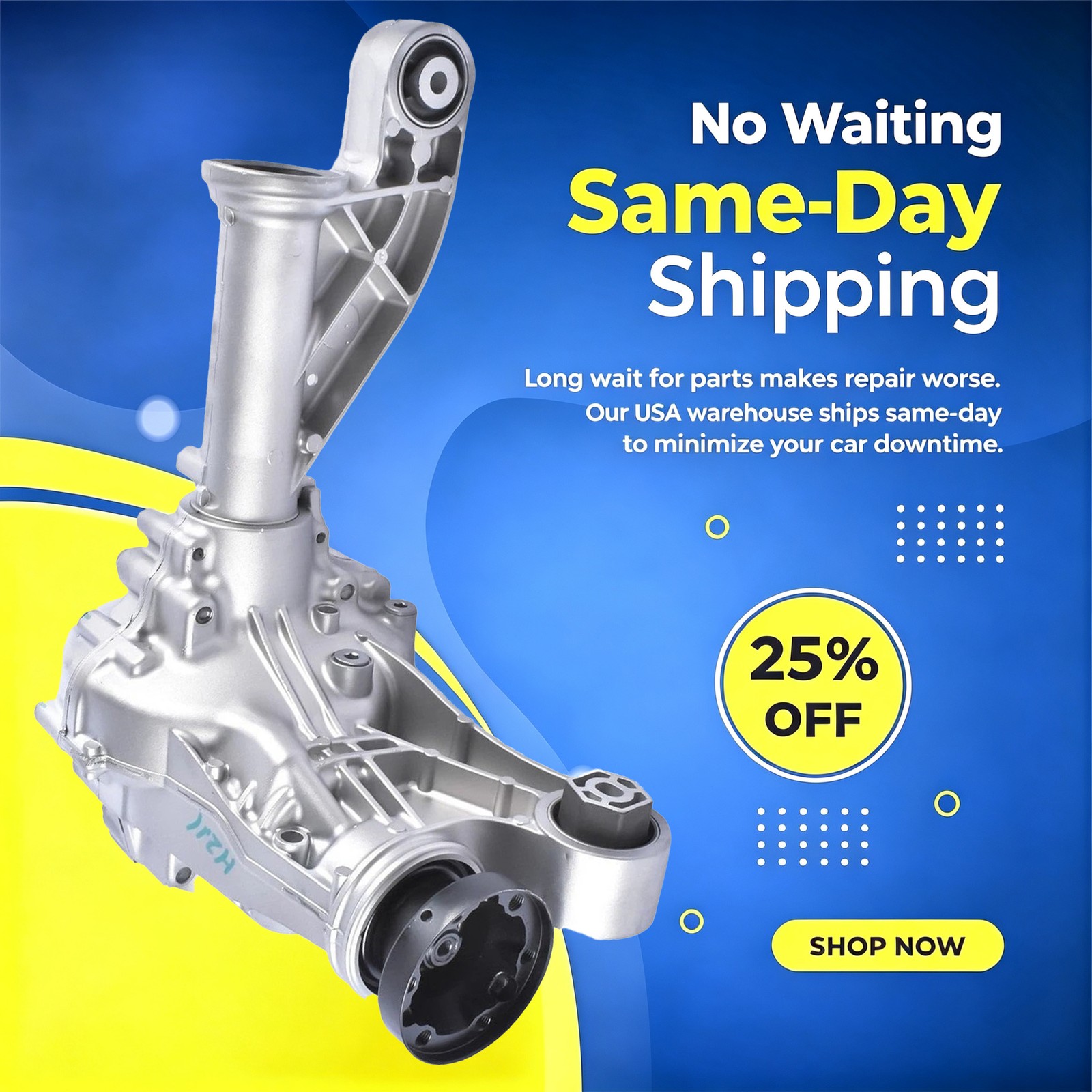 A1673305600 Front Differential 3.69 Ratio For Mercedes W167 GLS450 GLS480