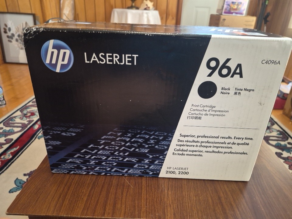 HP 90A Genuine Black Laserjet Toner Print Cartridge C4096A  New Sealed
