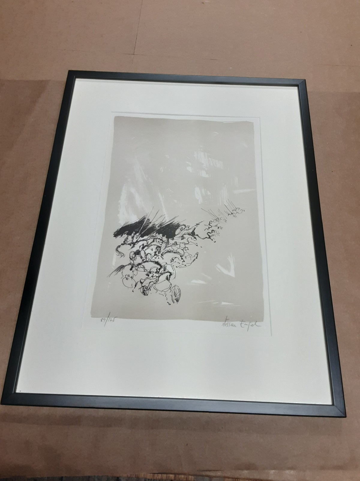 Vintage Nissan Engel Print Horses