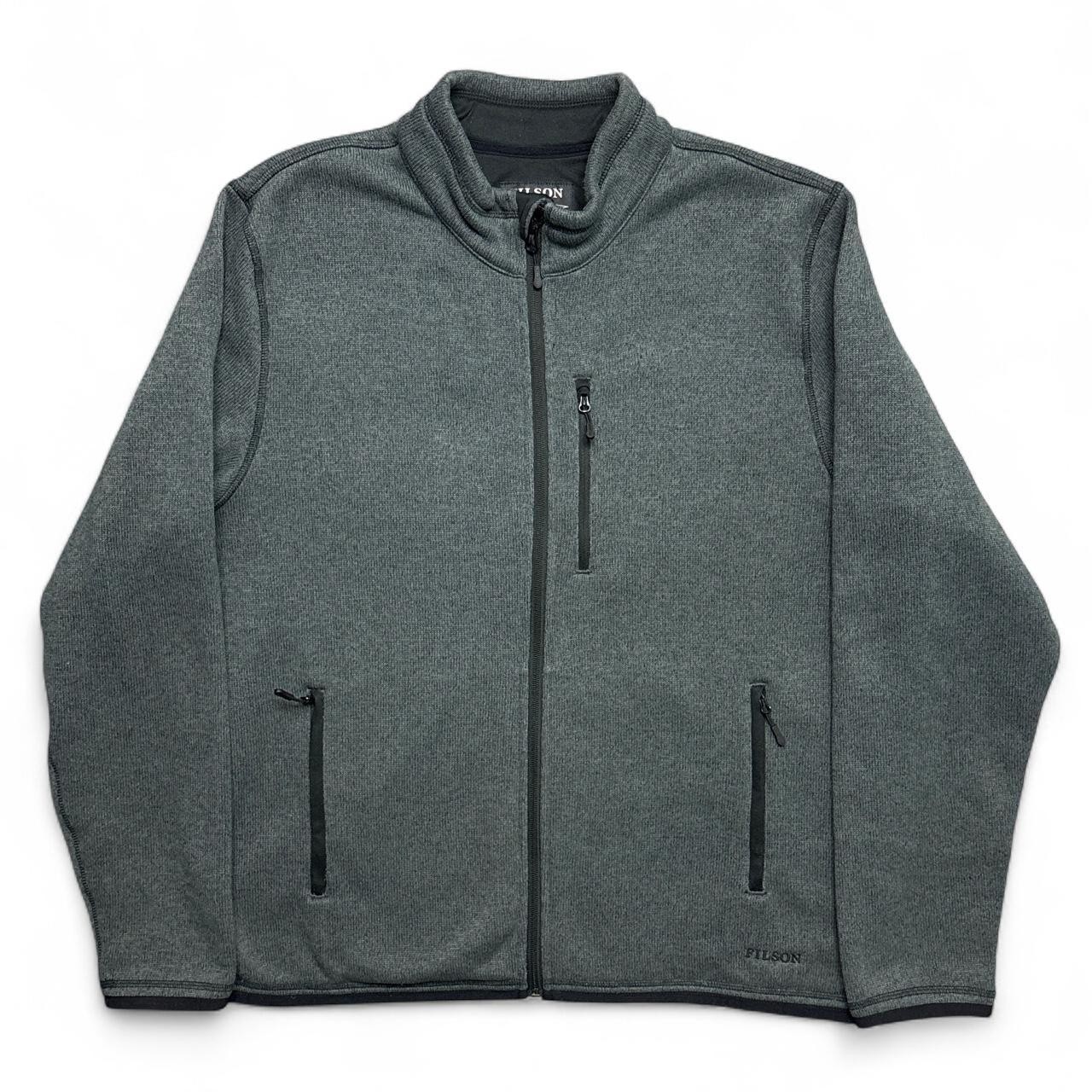 Filson Ridgeway Fleece Jacket Mens XL Gray Full Zip Polartec Outdoors Hiking Filson Ridgeway Fleece Jacket Mens XL Gray Full Zip Polartec Outdoors Hiking