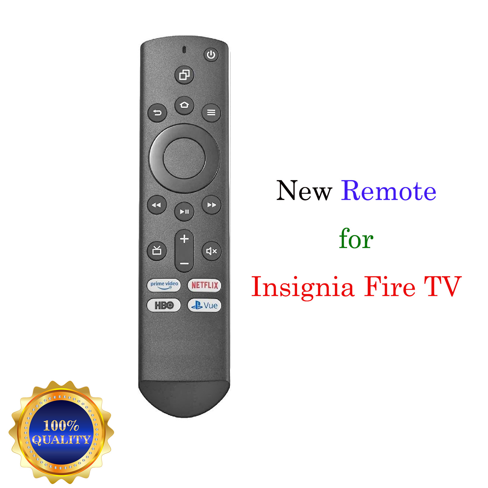 New Remote Control work for Insignia Fire TV Edition NS-32DF310NA19 NS-RCFNA-19 New Remote Control work for Insignia Fire TV Edition NS-32DF310NA19 NS-RCFNA-19